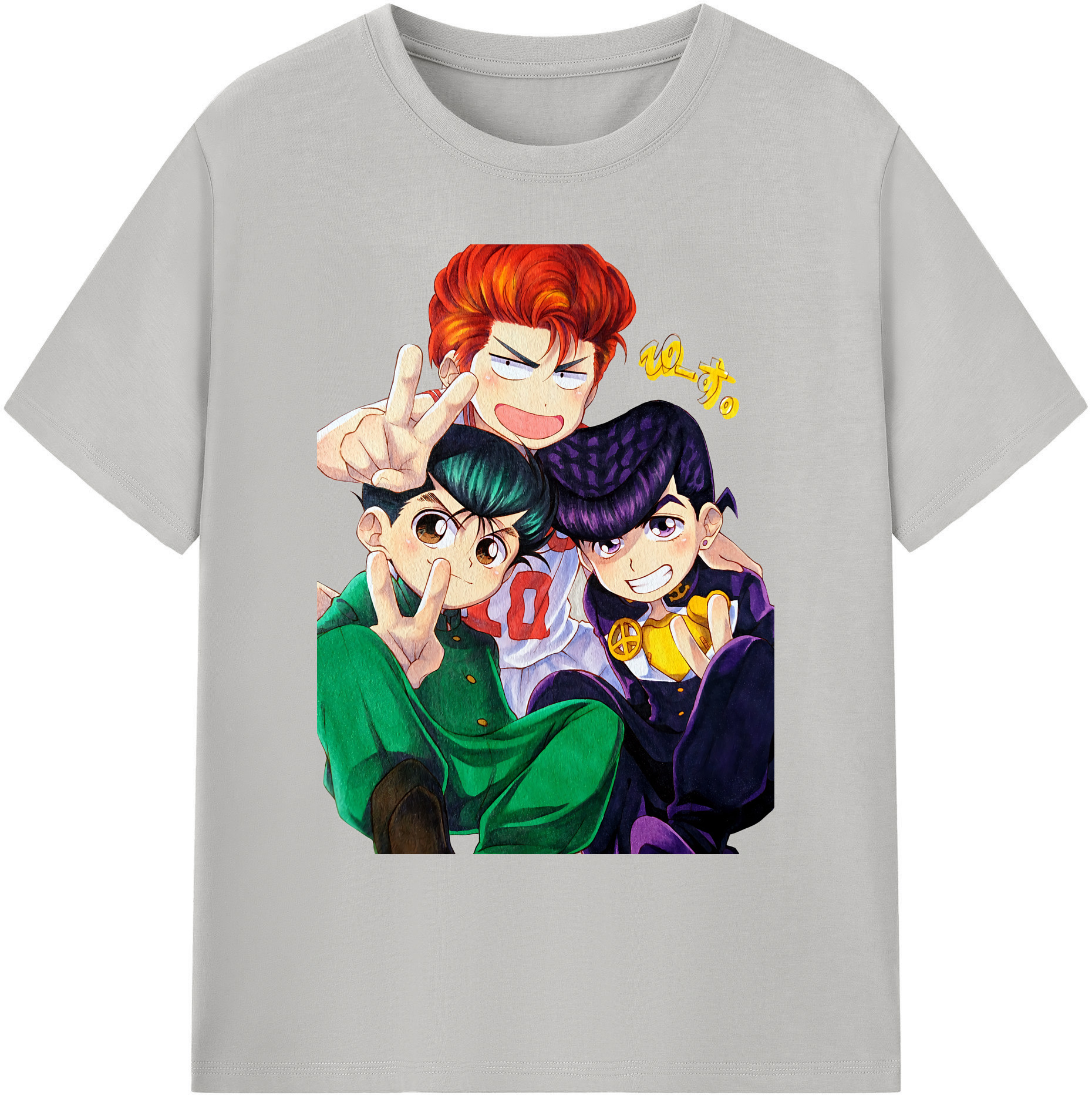 （画像用） SLAM DUNK／スラムダンク 綿100％ メンズ半袖Tシャツ｜肌触りやわらか＆通気性