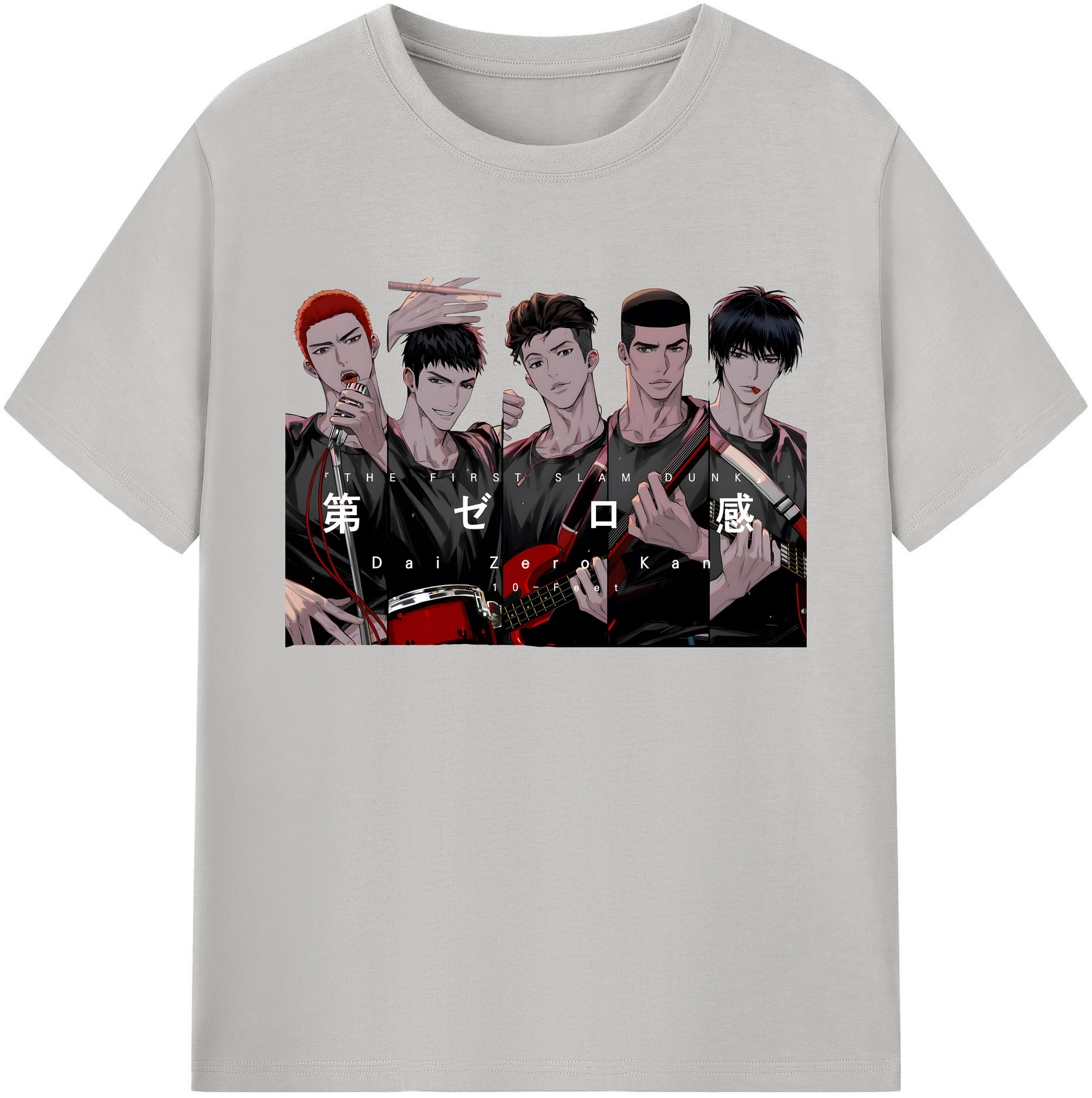 （画像用） SLAM DUNK／スラムダンク 綿100％ メンズ半袖Tシャツ｜肌触りやわらか＆通気性