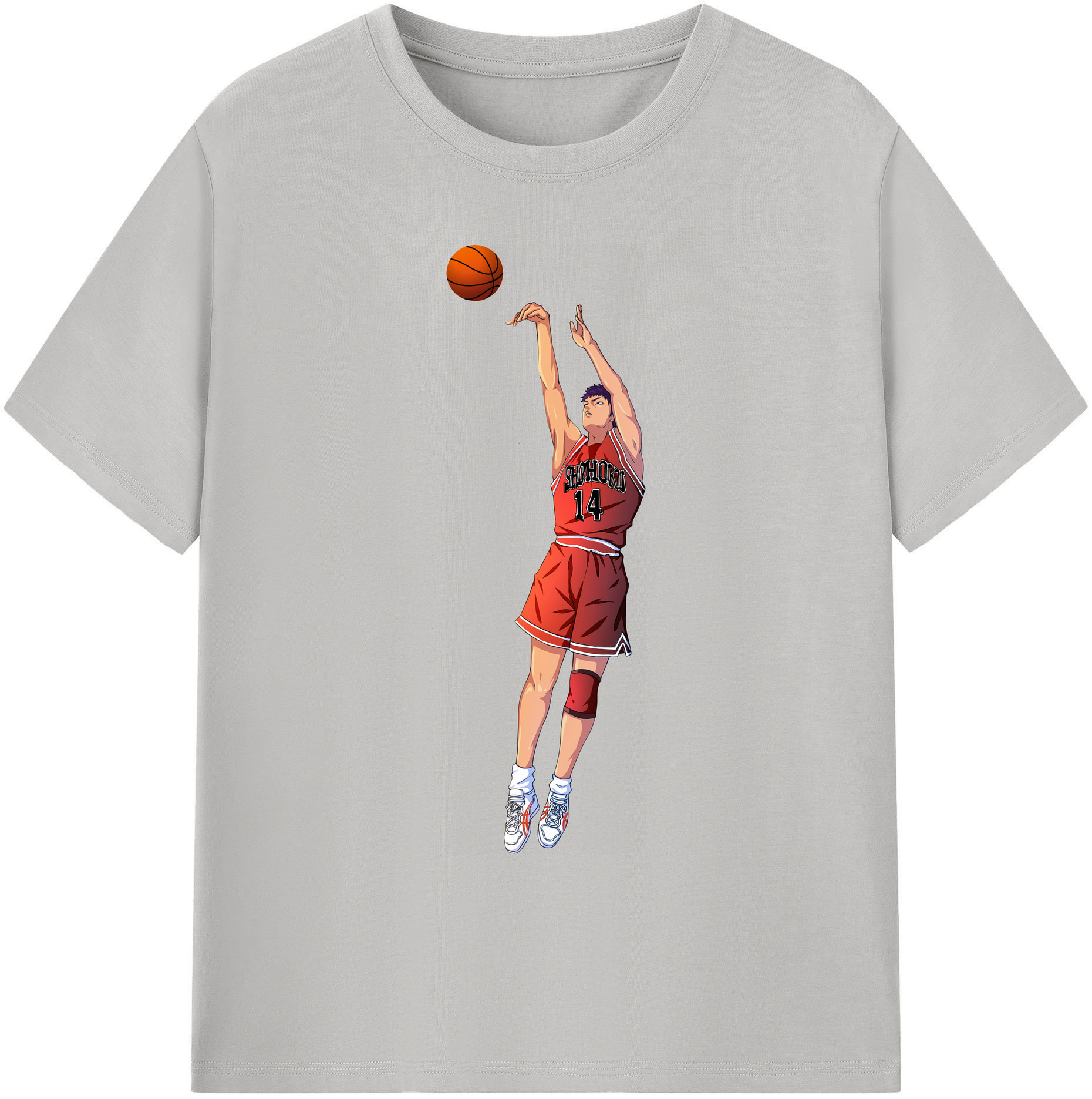 （画像用） SLAM DUNK／スラムダンク 綿100％ メンズ半袖Tシャツ｜肌触りやわらか＆通気性