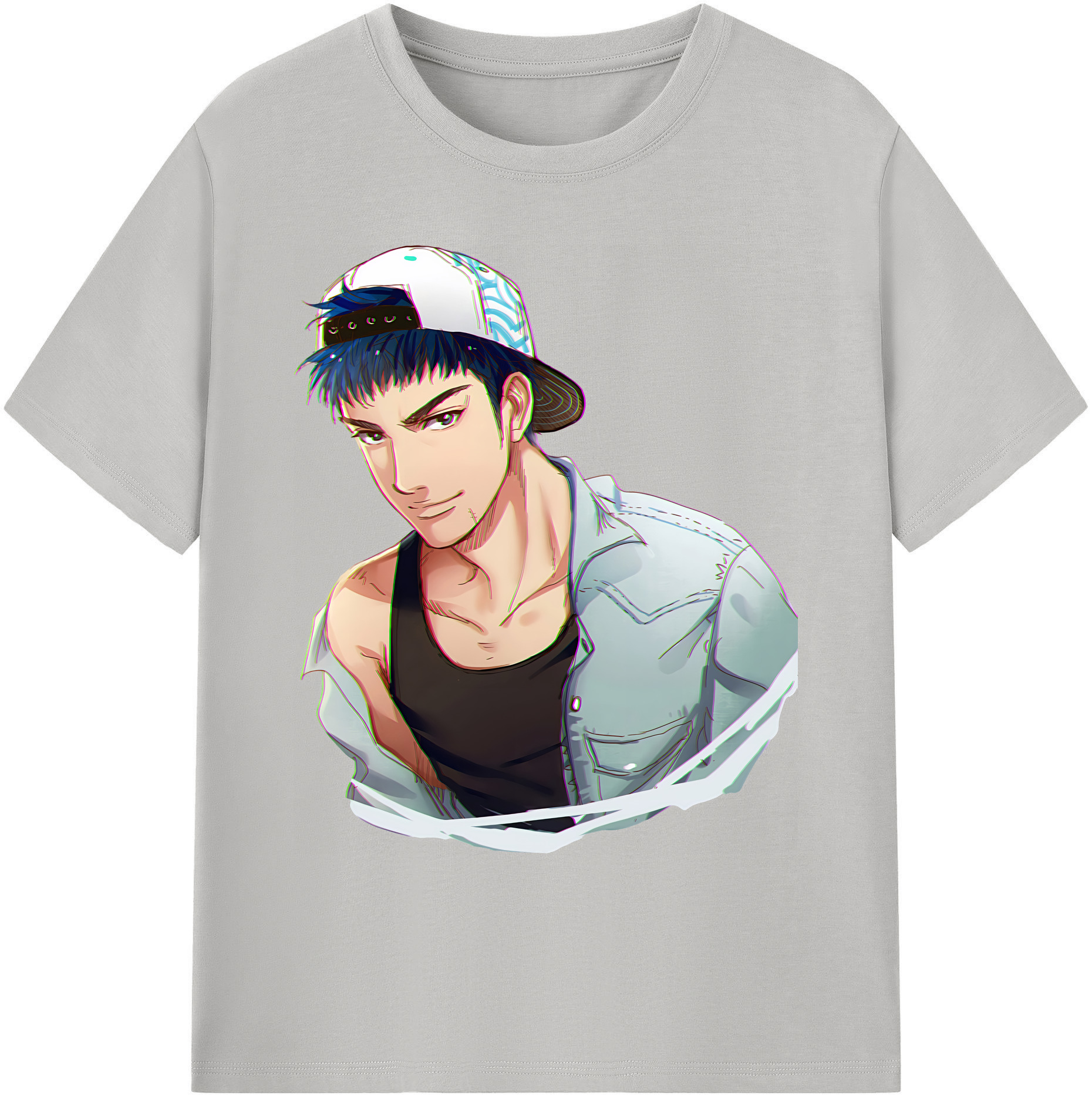（画像用） SLAM DUNK／スラムダンク 綿100％ メンズ半袖Tシャツ｜肌触りやわらか＆通気性