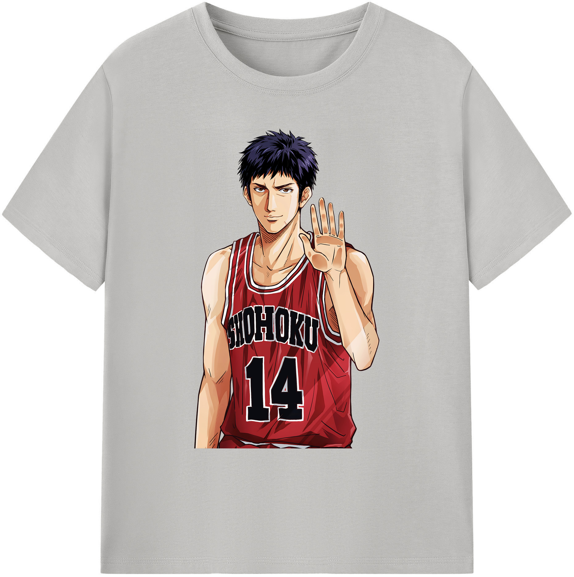 （画像用） SLAM DUNK／スラムダンク 綿100％ メンズ半袖Tシャツ｜肌触りやわらか＆通気性
