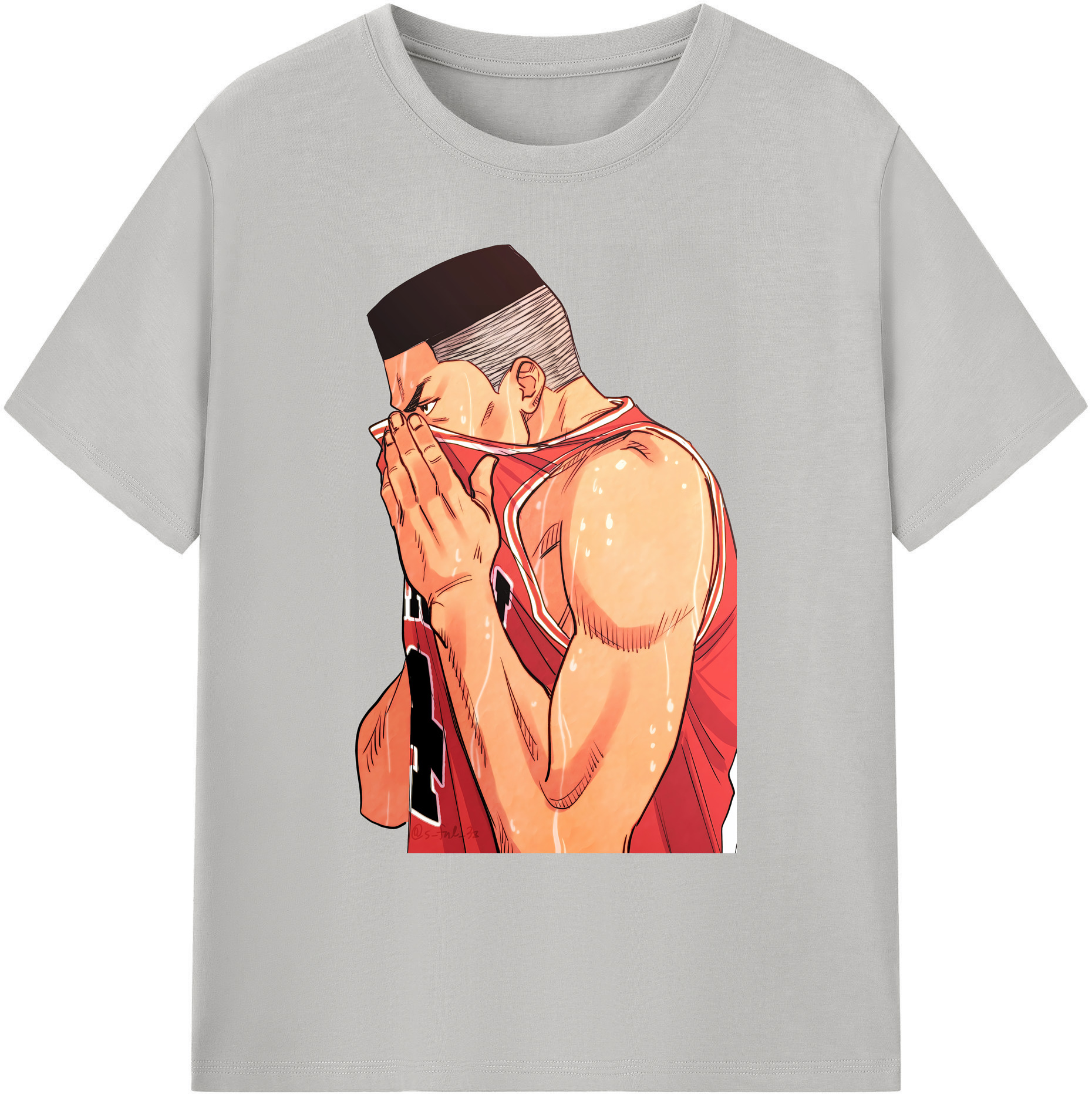 （画像用） SLAM DUNK／スラムダンク 綿100％ メンズ半袖Tシャツ｜肌触りやわらか＆通気性
