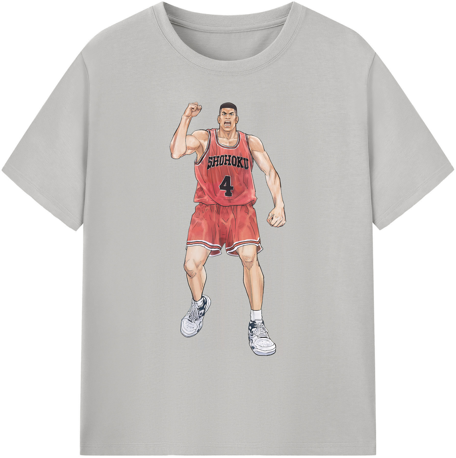（画像用） SLAM DUNK／スラムダンク 綿100％ メンズ半袖Tシャツ｜肌触りやわらか＆通気性