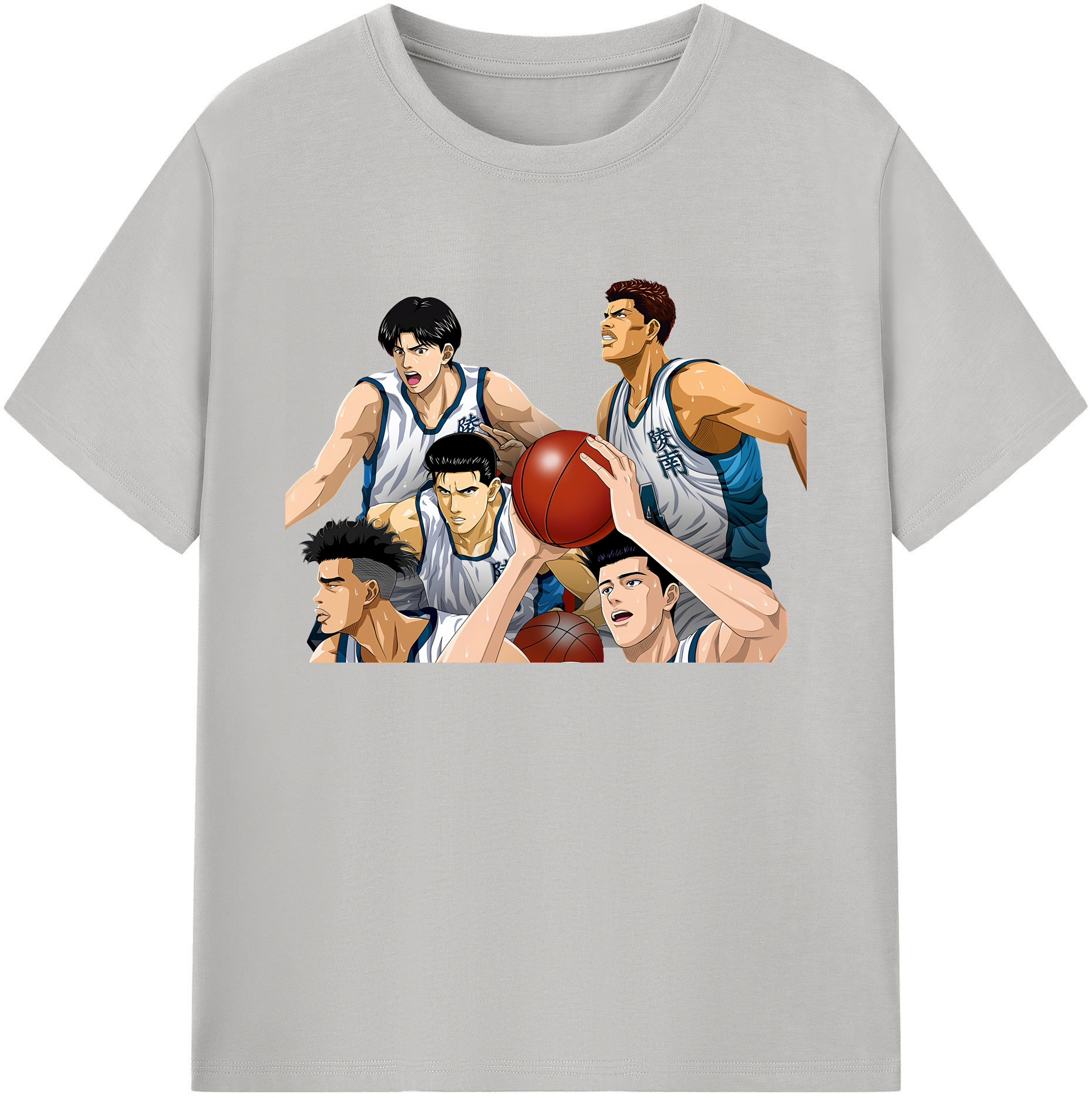 （画像用） SLAM DUNK／スラムダンク 綿100％ メンズ半袖Tシャツ｜肌触りやわらか＆通気性