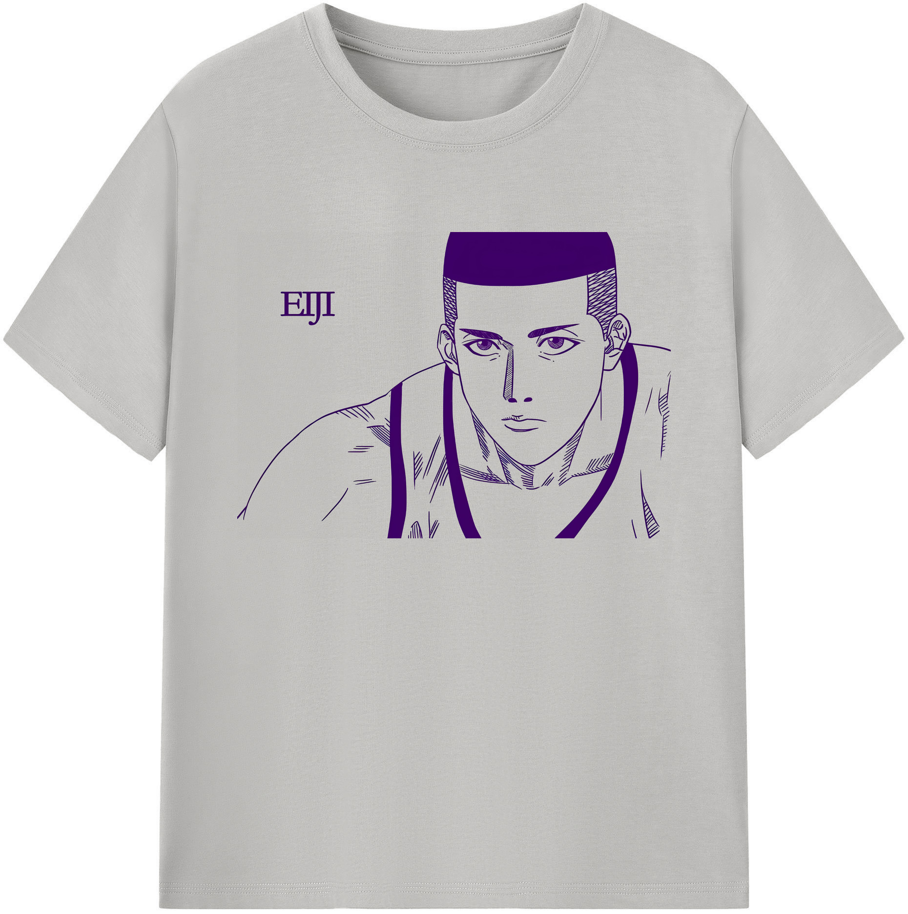 （画像用） SLAM DUNK／スラムダンク 綿100％ メンズ半袖Tシャツ｜肌触りやわらか＆通気性