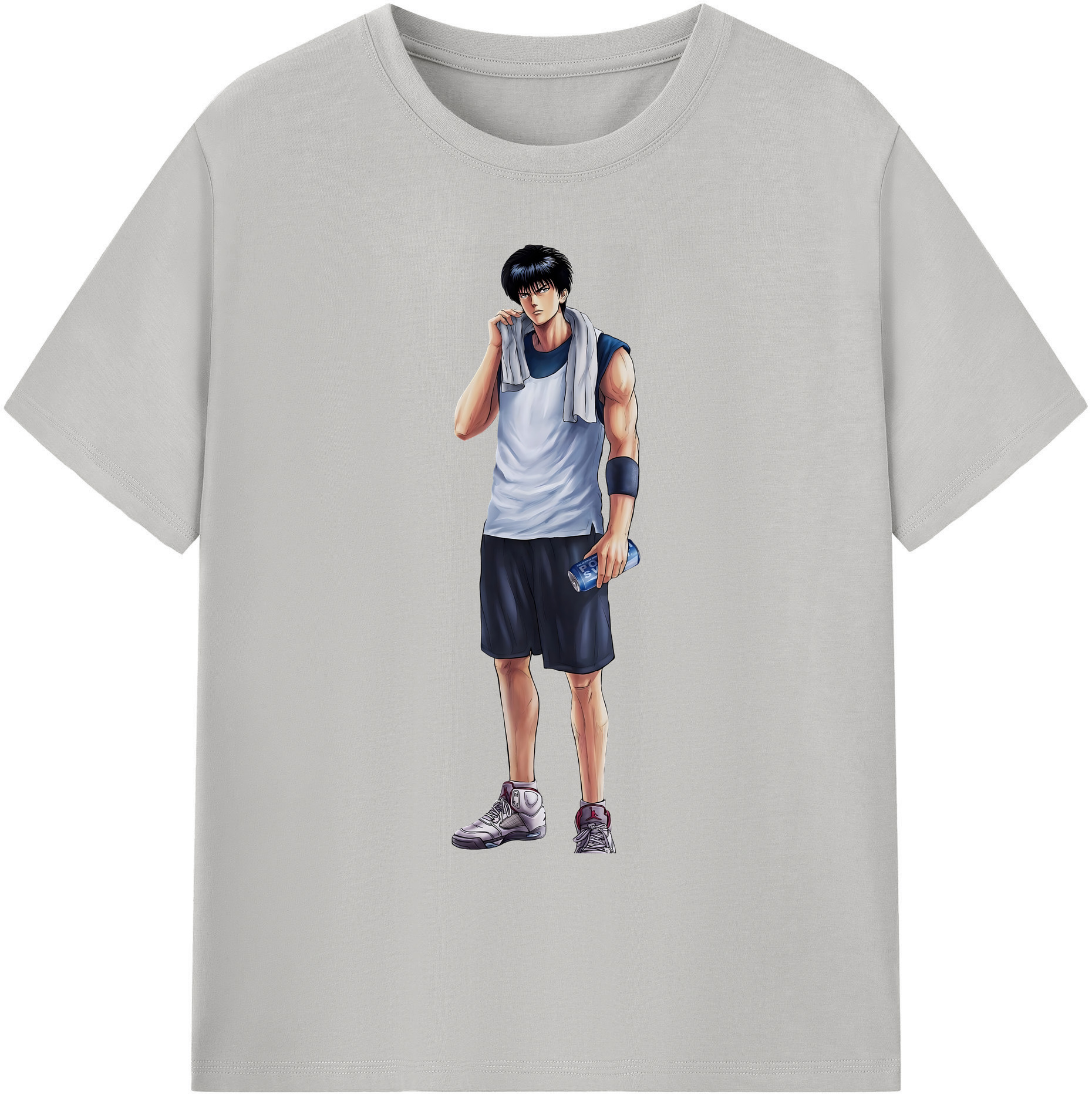 （画像用） SLAM DUNK／スラムダンク 綿100％ メンズ半袖Tシャツ｜肌触りやわらか＆通気性
