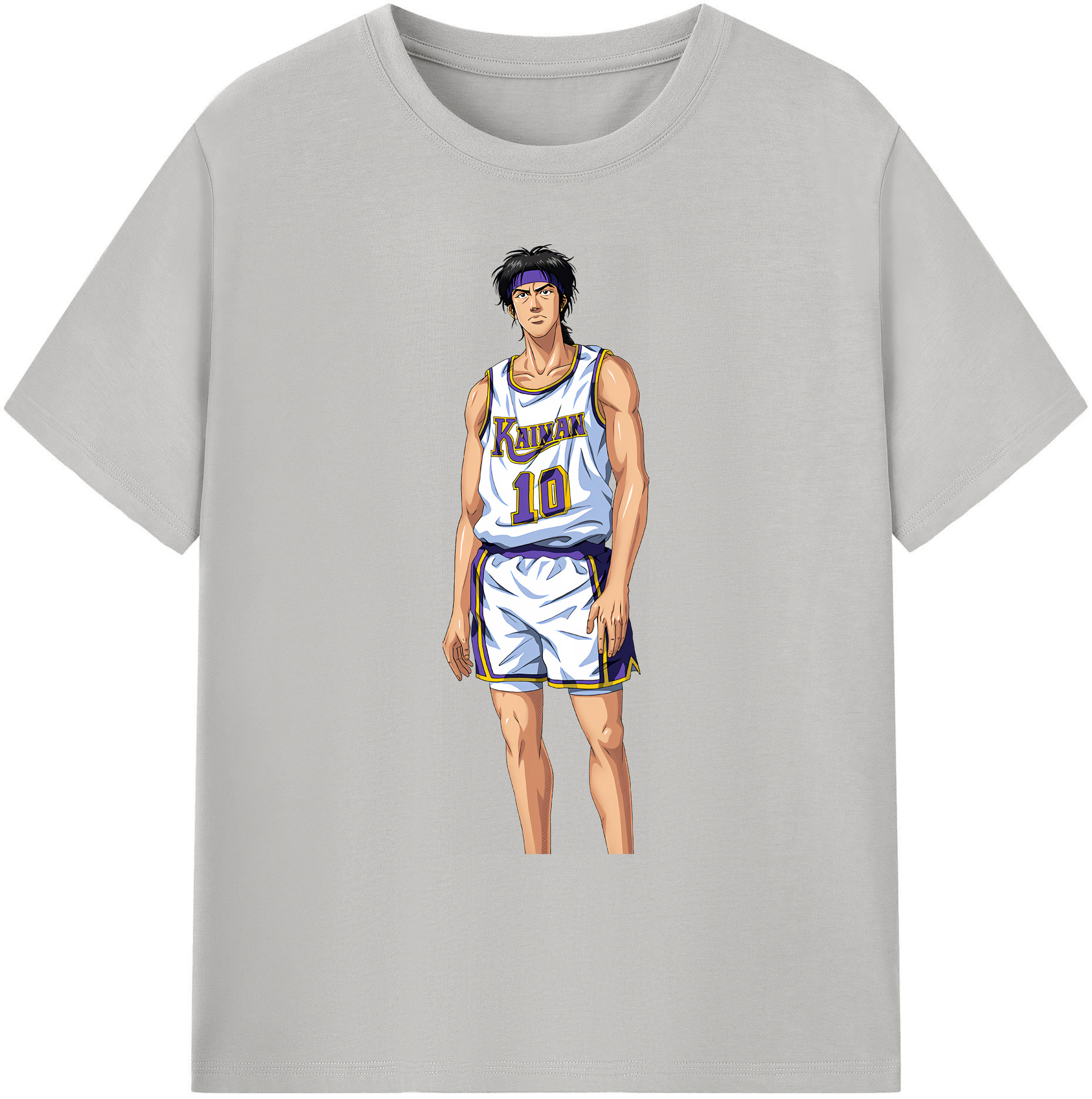 （画像用） SLAM DUNK／スラムダンク 綿100％ メンズ半袖Tシャツ｜肌触りやわらか＆通気性