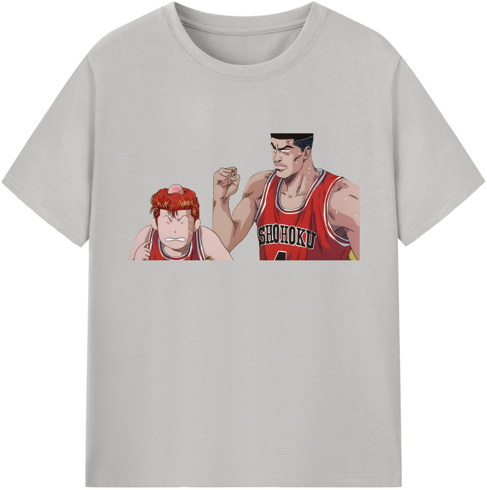 （画像用） SLAM DUNK／スラムダンク 綿100％ メンズ半袖Tシャツ｜肌触りやわらか＆通気性