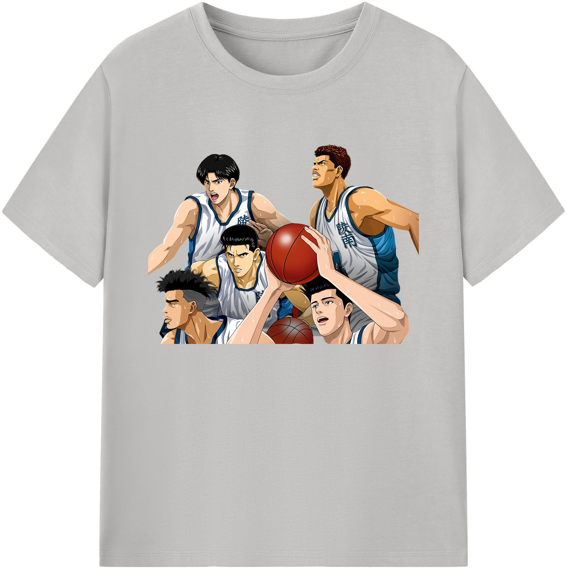 （画像用） SLAM DUNK／スラムダンク 綿100％ メンズ半袖Tシャツ｜肌触りやわらか＆通気性