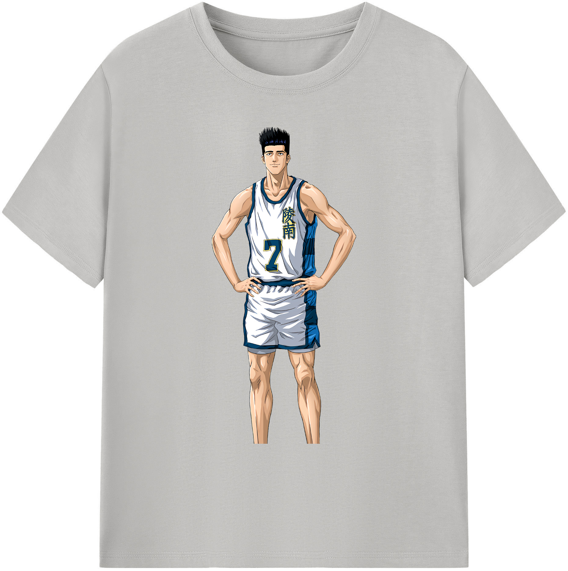 （画像用） SLAM DUNK／スラムダンク 綿100％ メンズ半袖Tシャツ｜肌触りやわらか＆通気性
