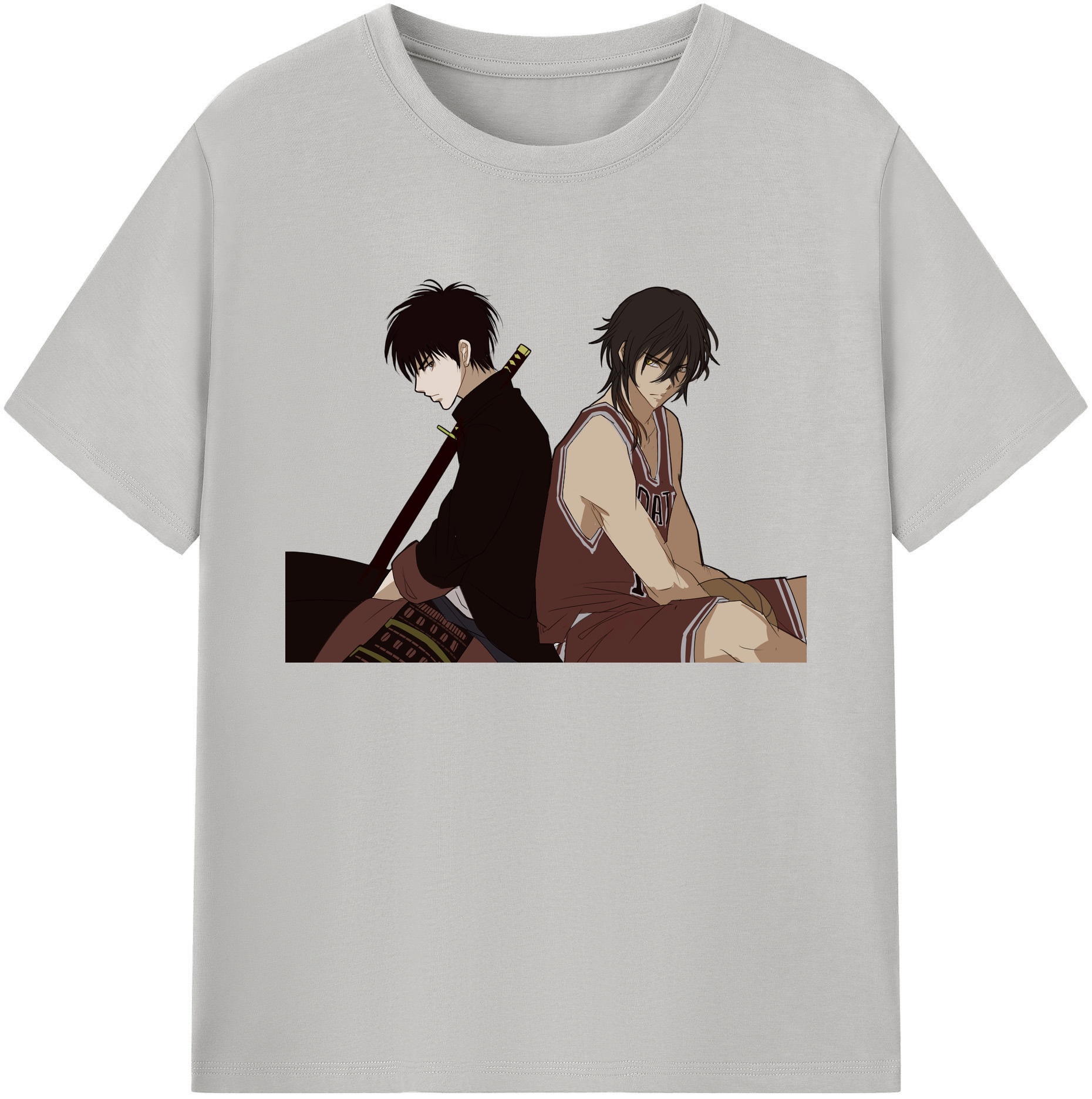 （画像用） SLAM DUNK／スラムダンク 綿100％ メンズ半袖Tシャツ｜肌触りやわらか＆通気性