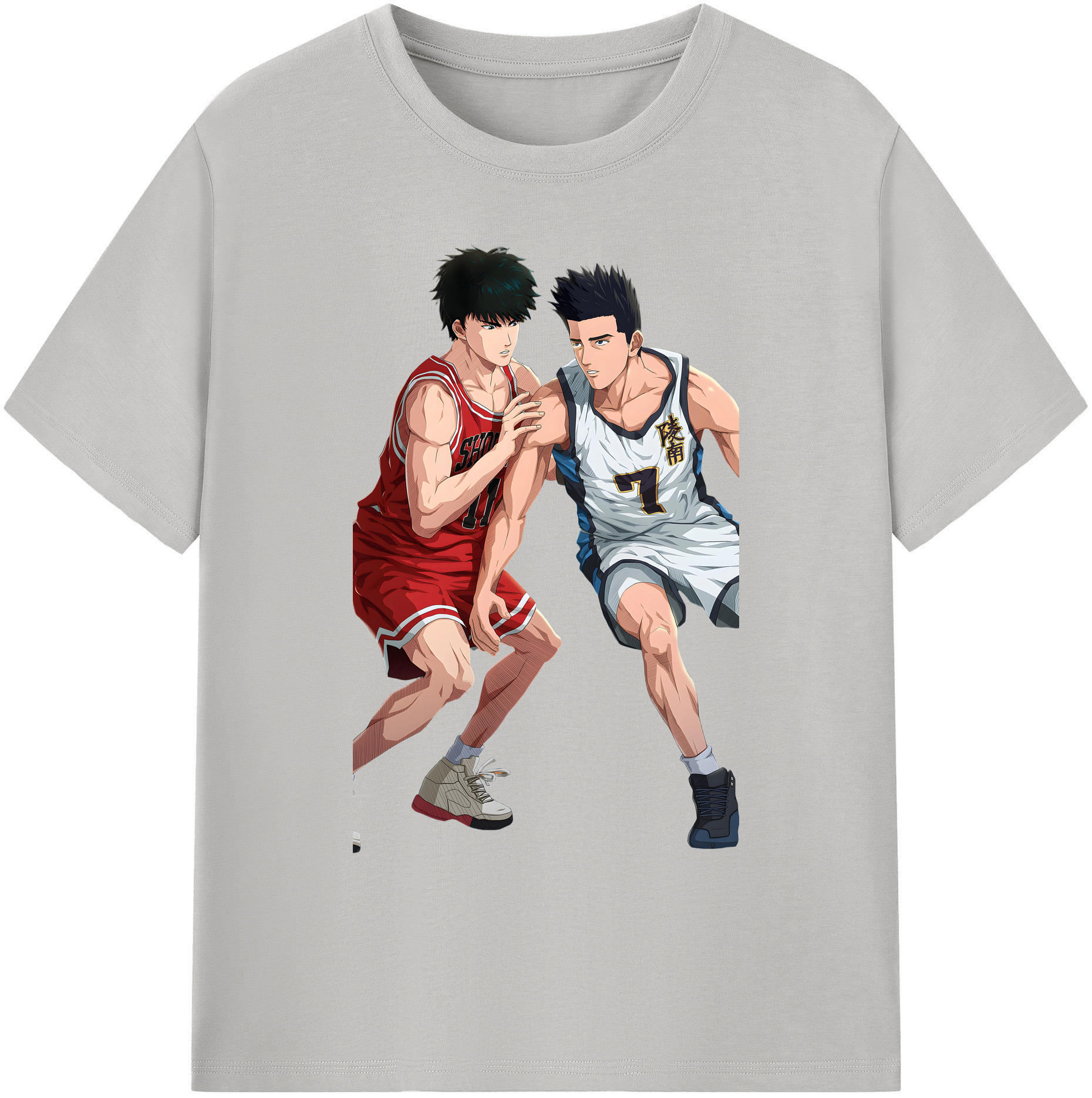 （画像用） SLAM DUNK／スラムダンク 綿100％ メンズ半袖Tシャツ｜肌触りやわらか＆通気性