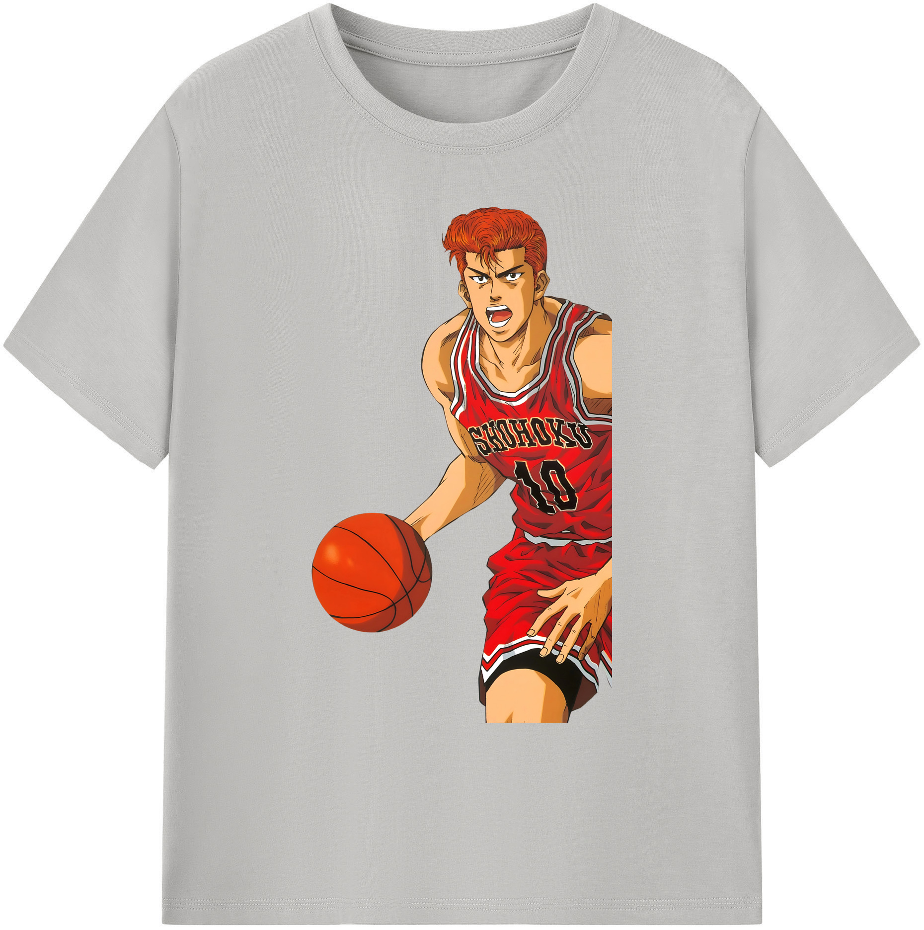 （画像用） SLAM DUNK／スラムダンク 綿100％ メンズ半袖Tシャツ｜肌触りやわらか＆通気性