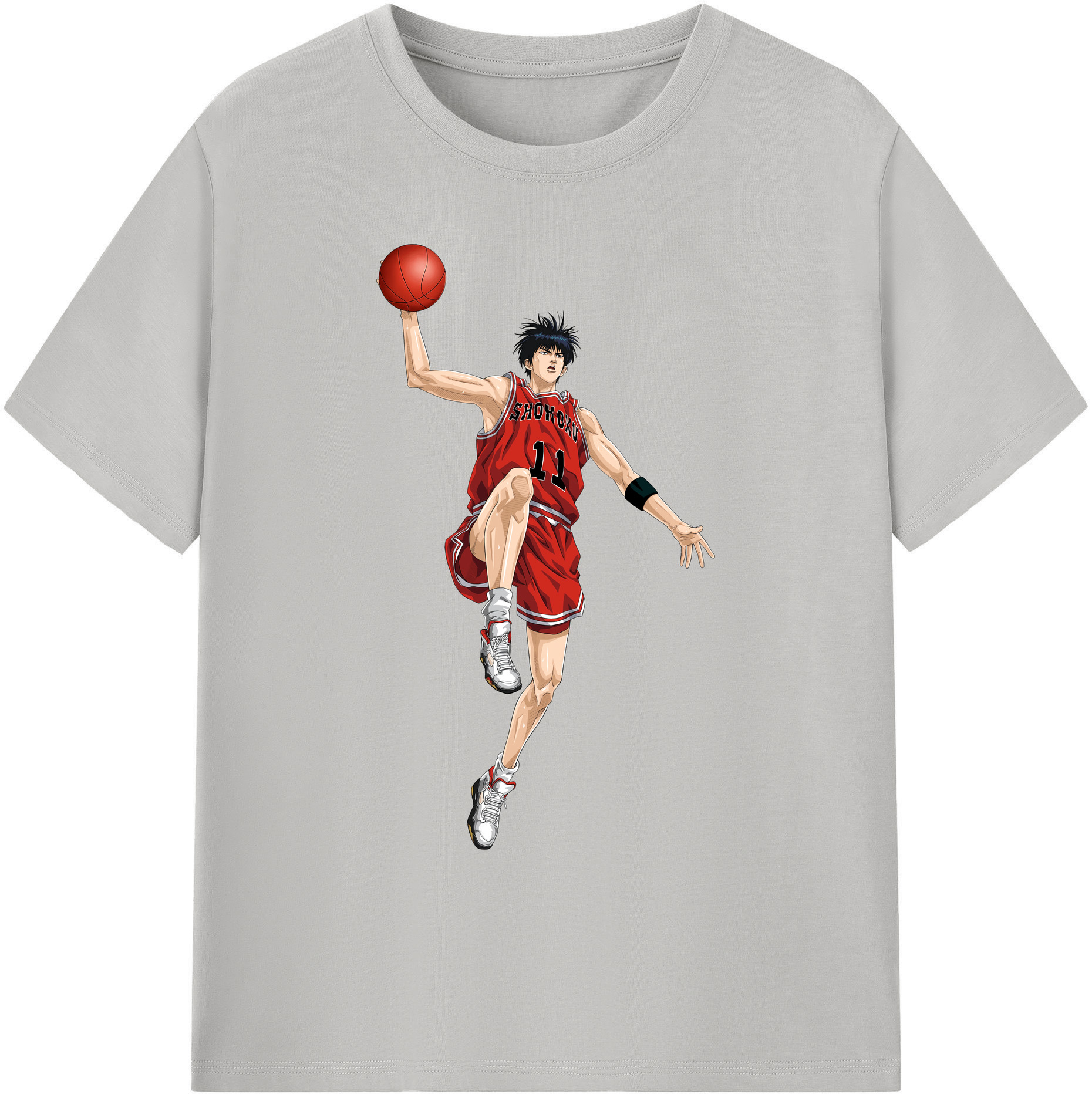 （画像用） SLAM DUNK／スラムダンク 綿100％ メンズ半袖Tシャツ｜肌触りやわらか＆通気性