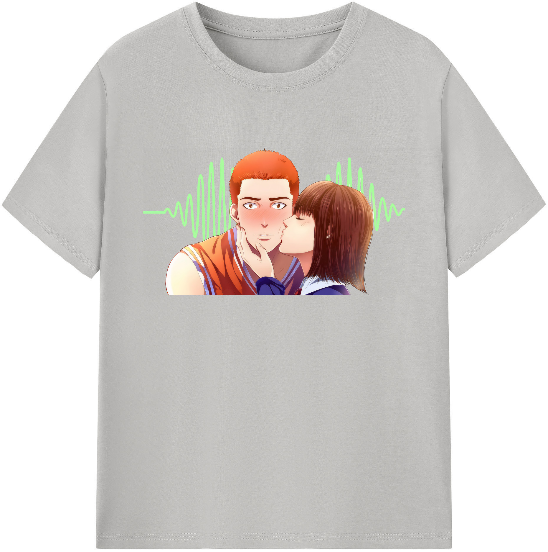 （画像用） SLAM DUNK／スラムダンク 綿100％ メンズ半袖Tシャツ｜肌触りやわらか＆通気性