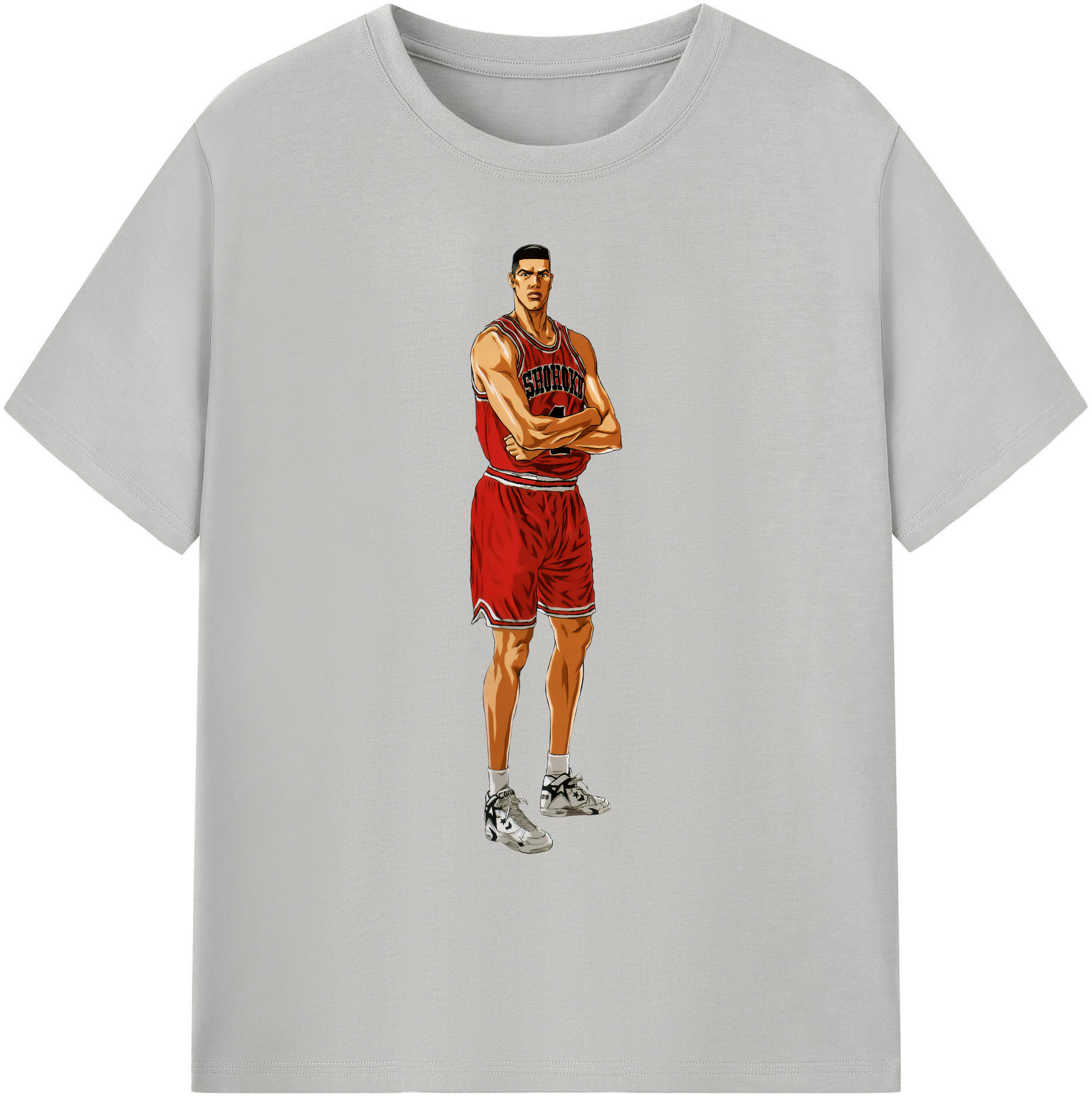 （画像用） SLAM DUNK／スラムダンク 綿100％ メンズ半袖Tシャツ｜肌触りやわらか＆通気性