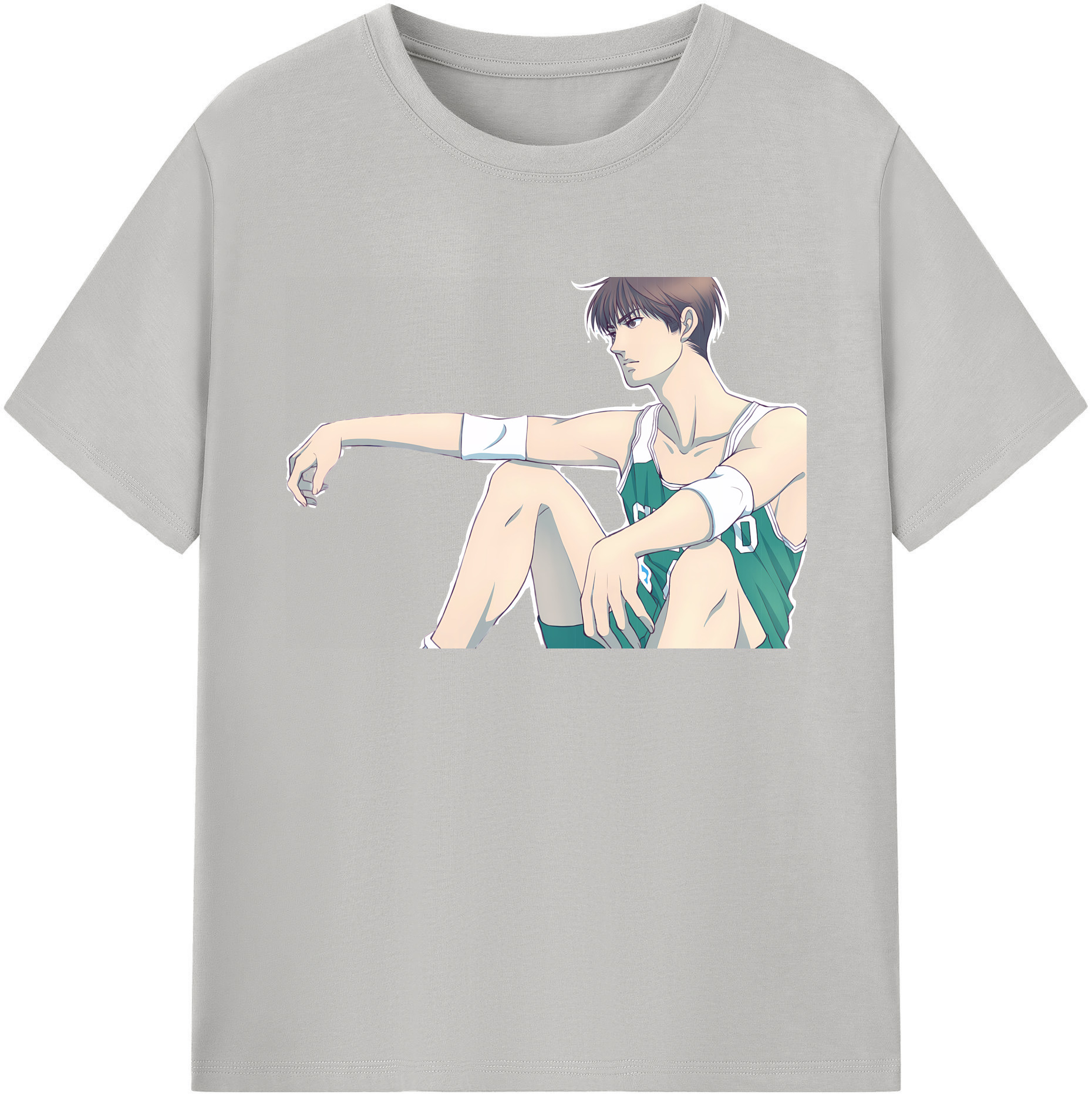 （画像用） SLAM DUNK／スラムダンク 綿100％ メンズ半袖Tシャツ｜肌触りやわらか＆通気性