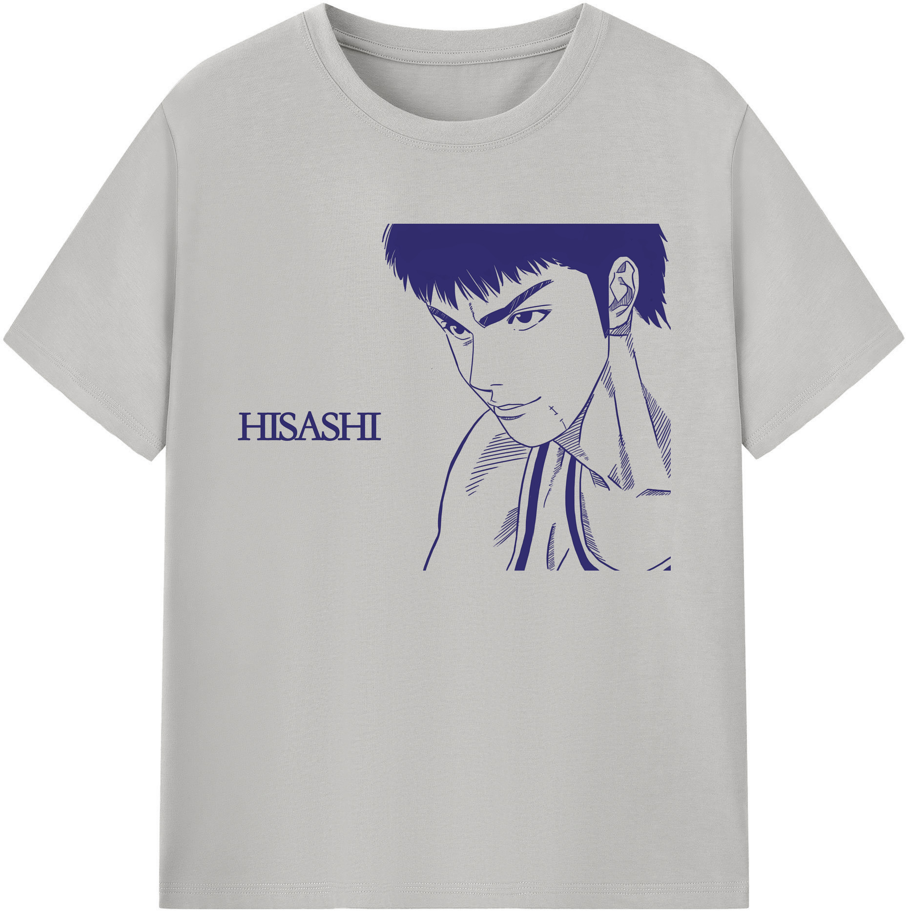 （画像用） SLAM DUNK／スラムダンク 綿100％ メンズ半袖Tシャツ｜肌触りやわらか＆通気性