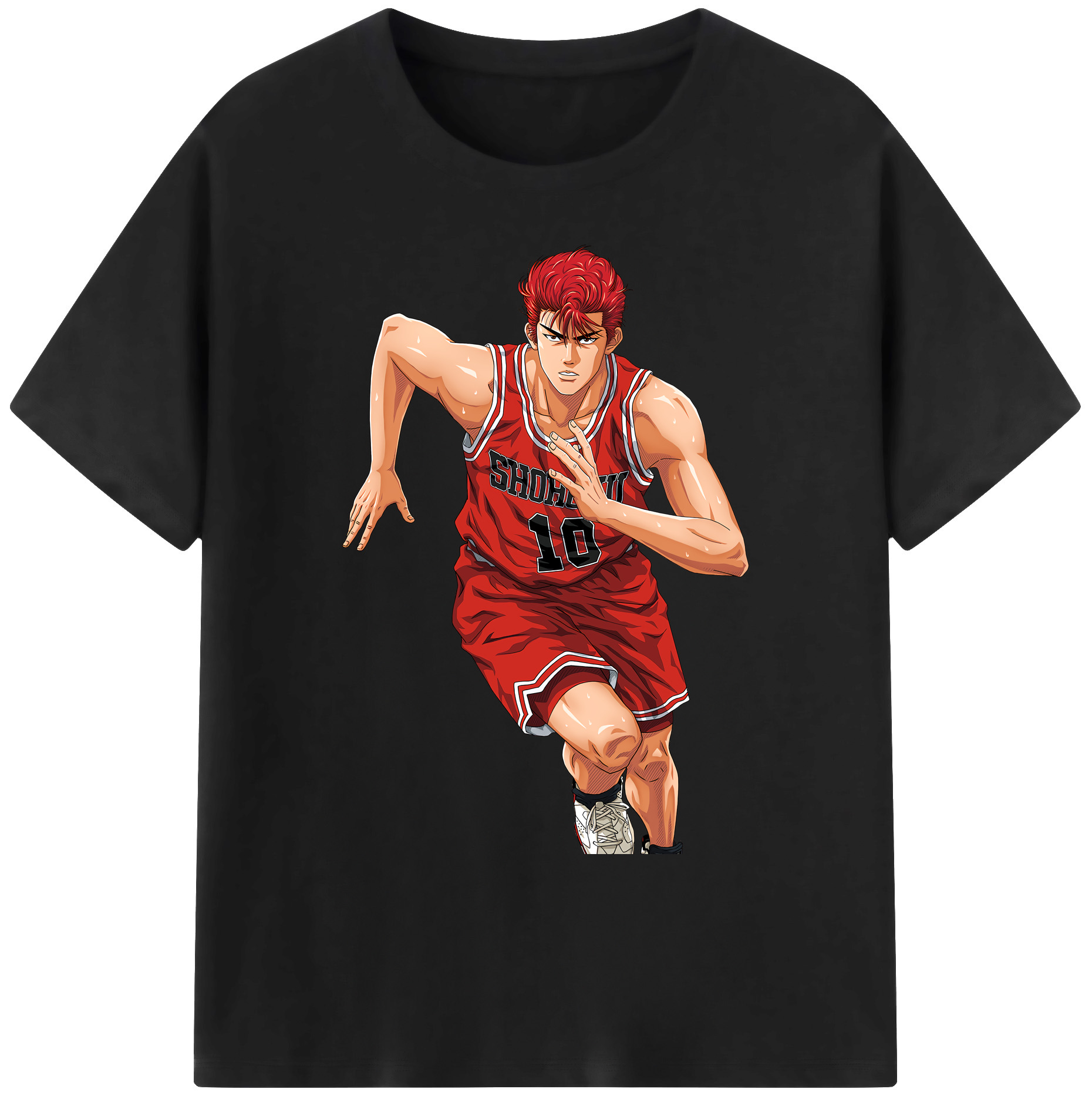 （画像用） SLAM DUNK／スラムダンク 綿100％ メンズ半袖Tシャツ｜肌触りやわらか＆通気性