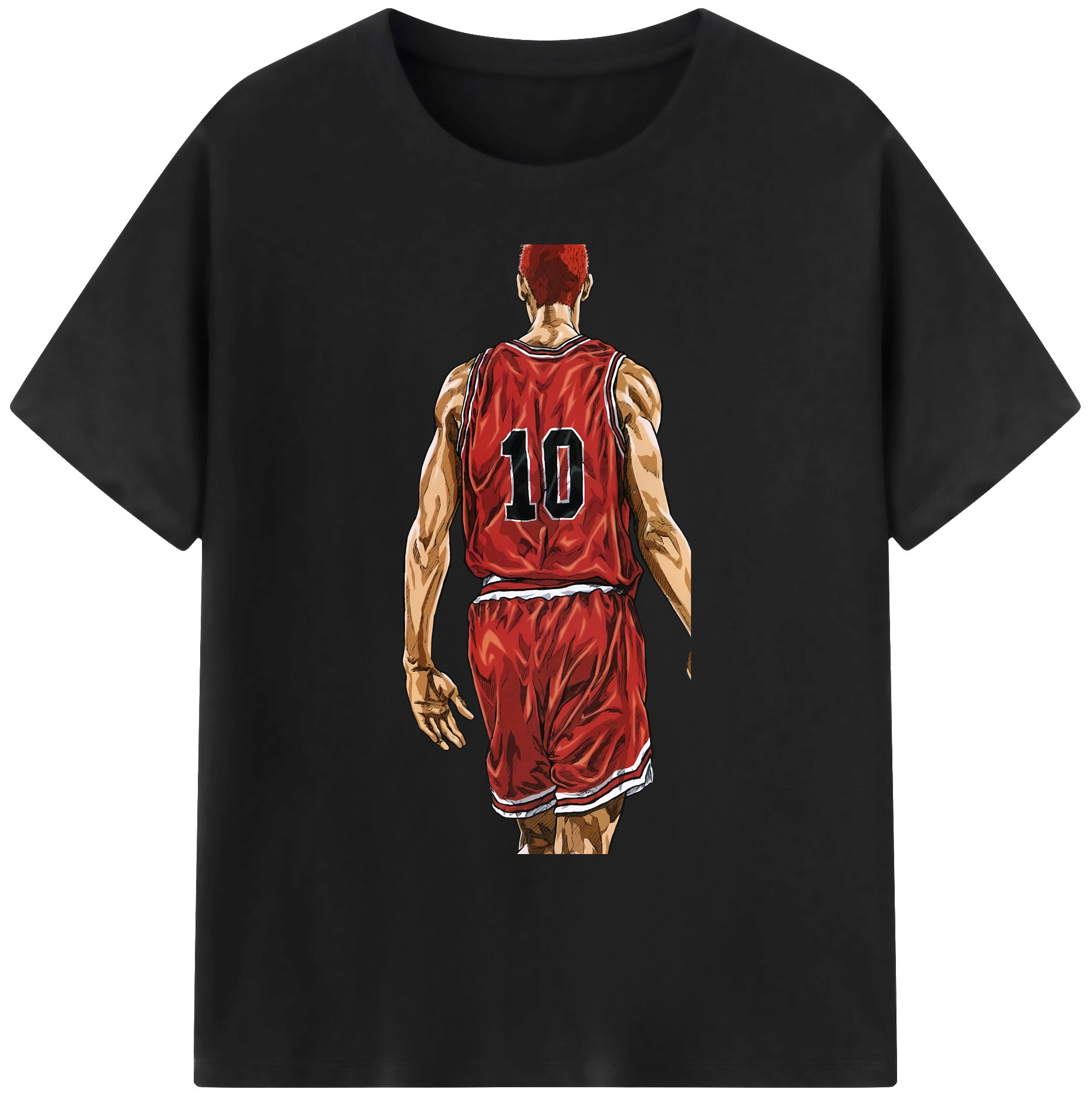 （画像用） SLAM DUNK／スラムダンク 綿100％ メンズ半袖Tシャツ｜肌触りやわらか＆通気性