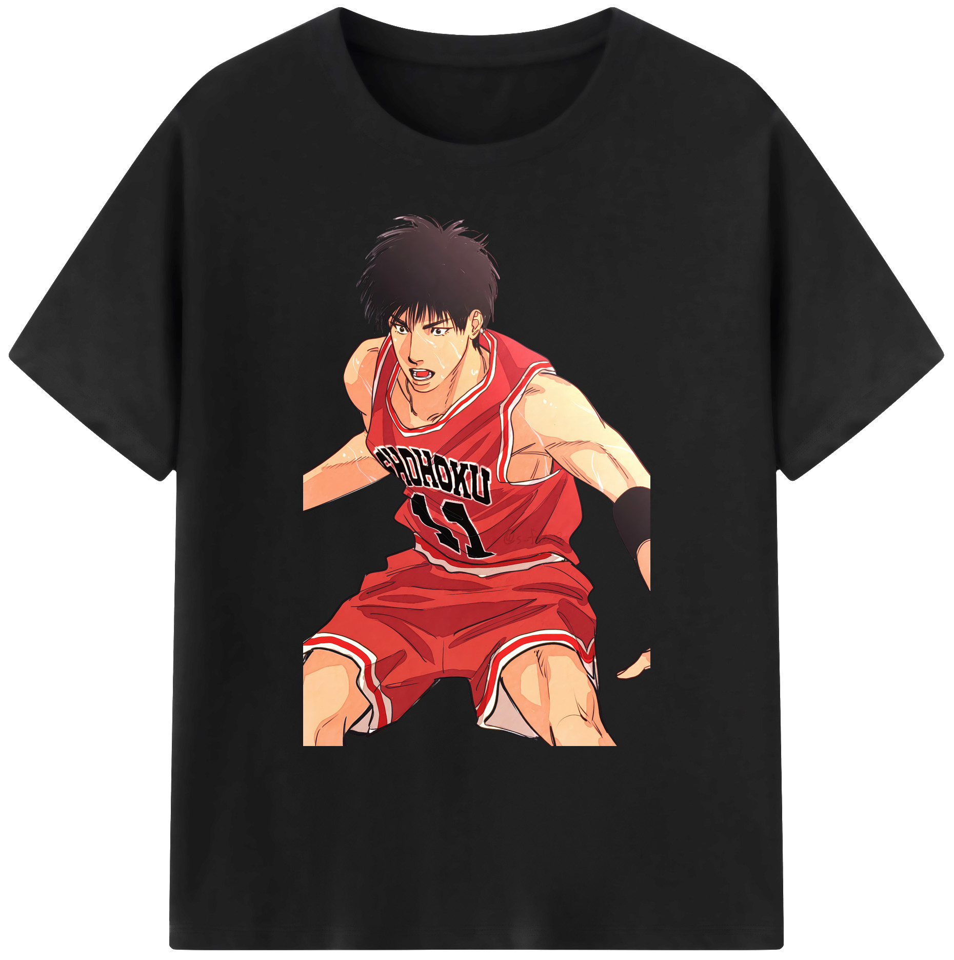 （画像用） SLAM DUNK／スラムダンク 綿100％ メンズ半袖Tシャツ｜肌触りやわらか＆通気性