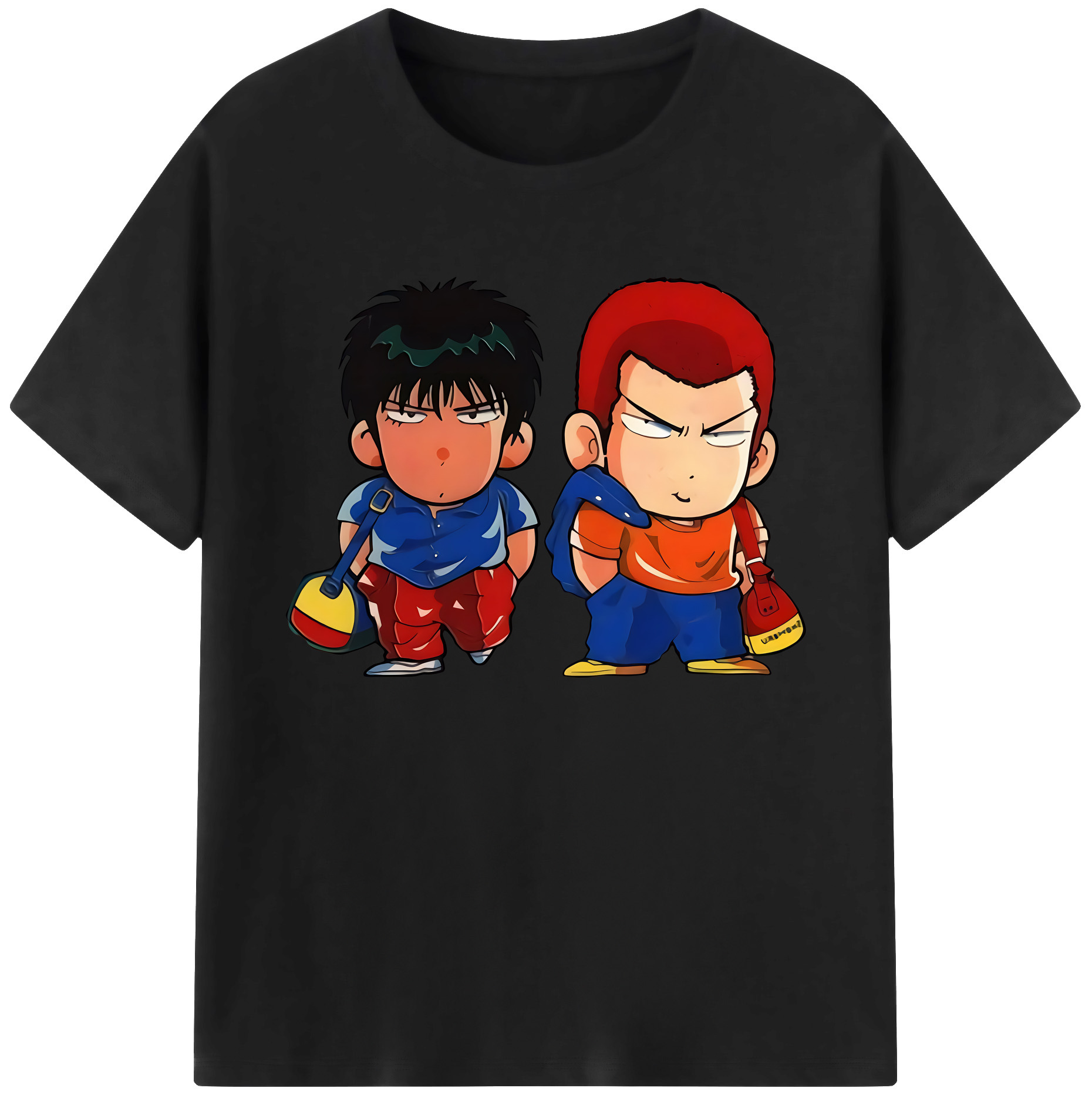 （画像用） SLAM DUNK／スラムダンク 綿100％ メンズ半袖Tシャツ｜肌触りやわらか＆通気性