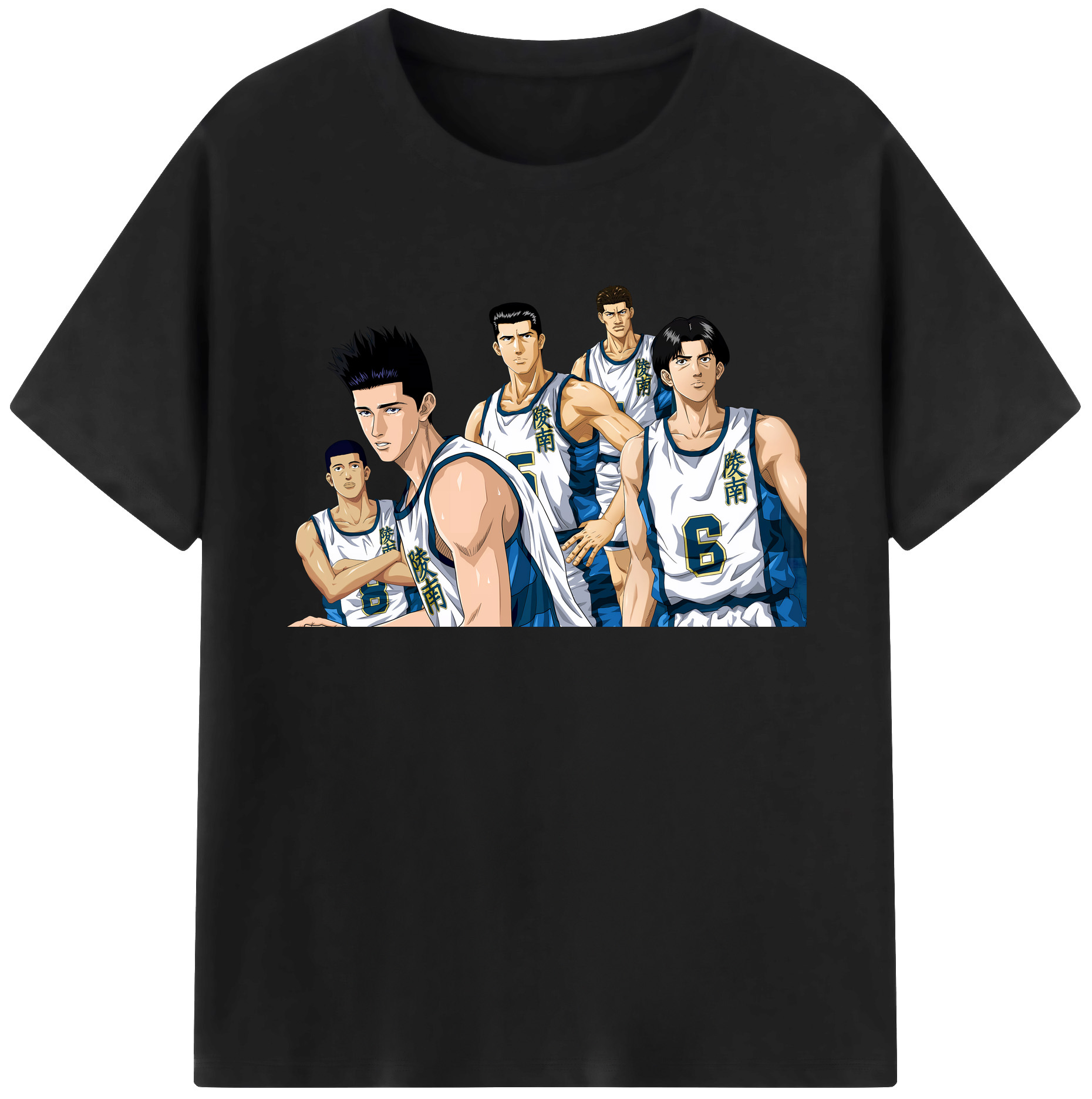 （画像用） SLAM DUNK／スラムダンク 綿100％ メンズ半袖Tシャツ｜肌触りやわらか＆通気性