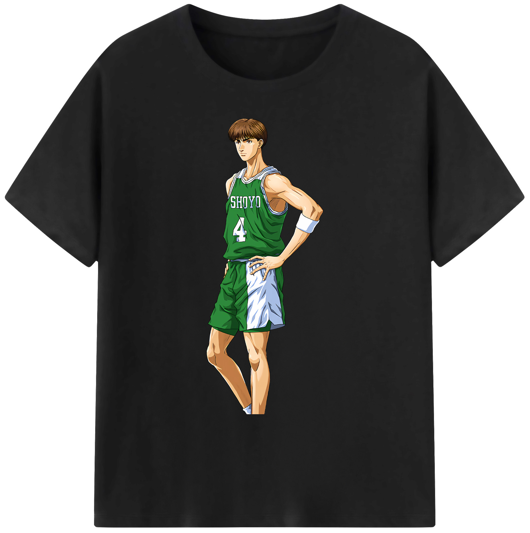 （画像用） SLAM DUNK／スラムダンク 綿100％ メンズ半袖Tシャツ｜肌触りやわらか＆通気性