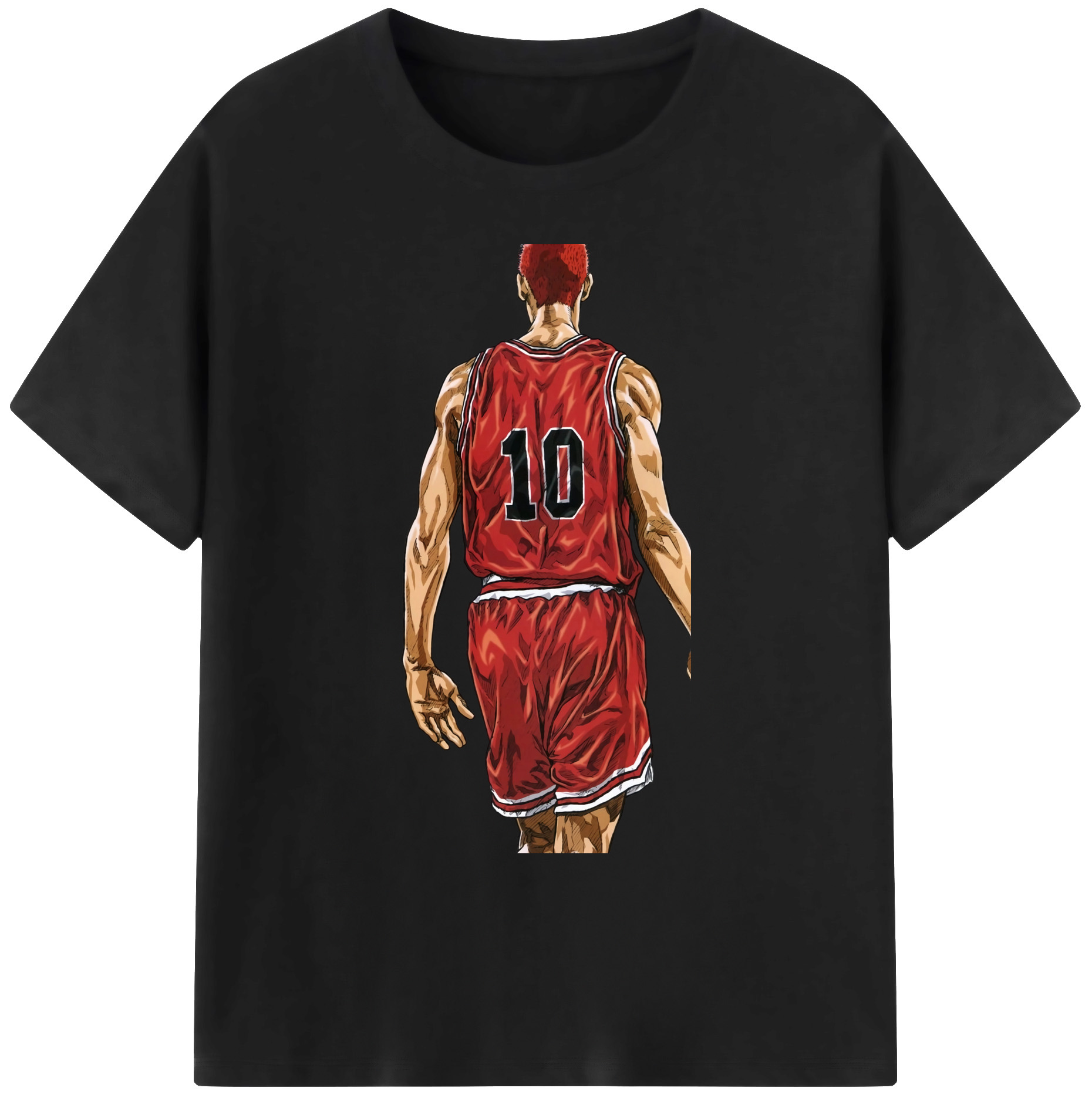 （画像用） SLAM DUNK／スラムダンク 綿100％ メンズ半袖Tシャツ｜肌触りやわらか＆通気性