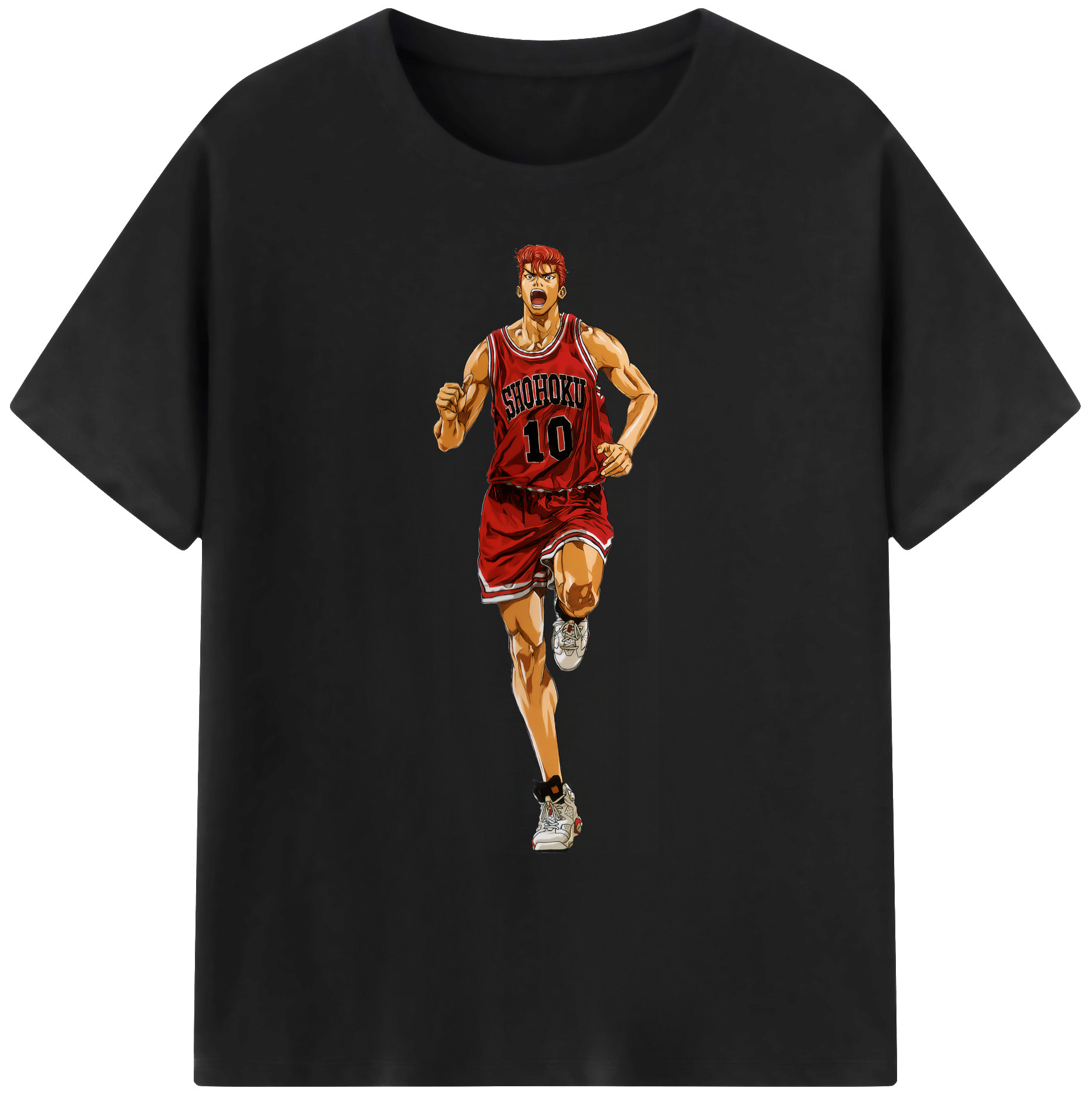 （画像用） SLAM DUNK／スラムダンク 綿100％ メンズ半袖Tシャツ｜肌触りやわらか＆通気性