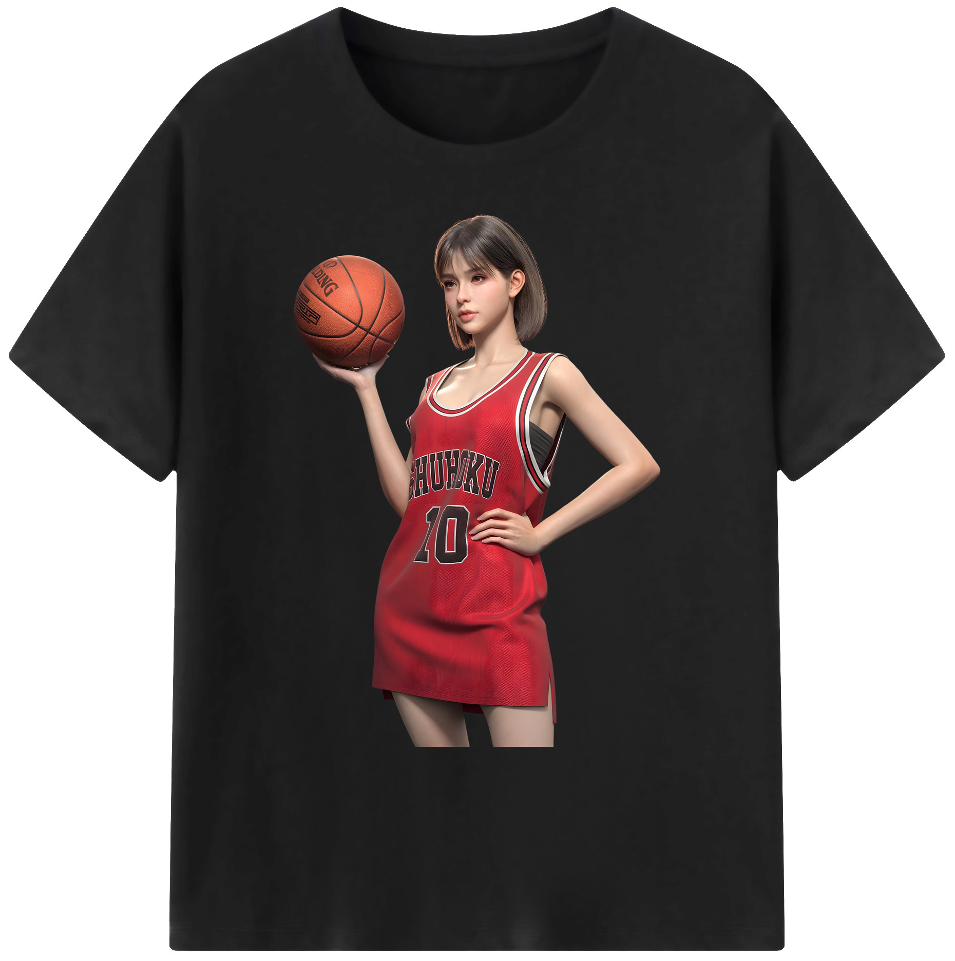 （画像用） SLAM DUNK／スラムダンク 綿100％ メンズ半袖Tシャツ｜肌触りやわらか＆通気性