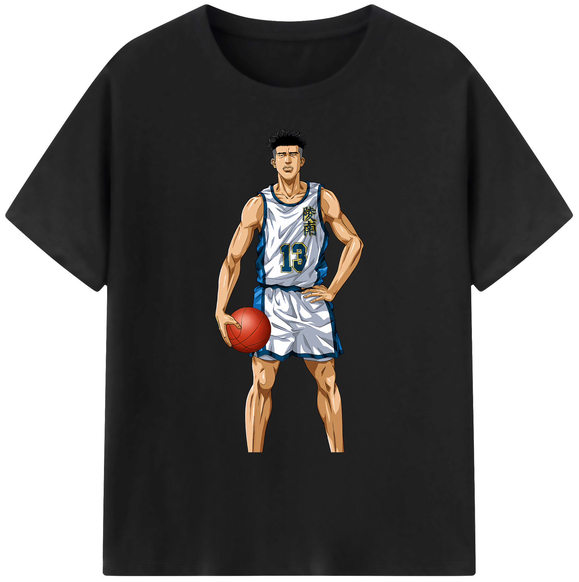 （画像用） SLAM DUNK／スラムダンク 綿100％ メンズ半袖Tシャツ｜肌触りやわらか＆通気性