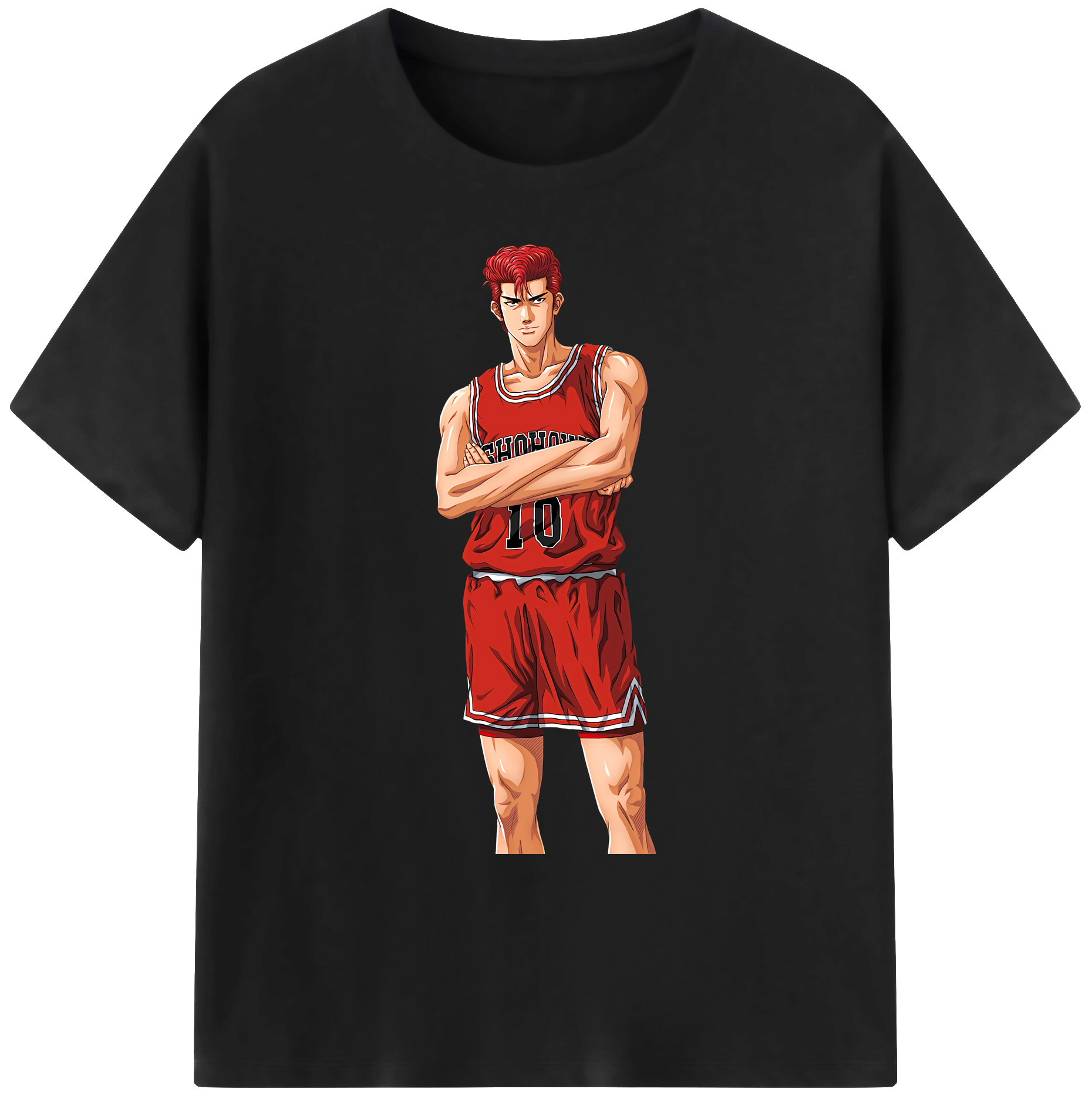 （画像用） SLAM DUNK／スラムダンク 綿100％ メンズ半袖Tシャツ｜肌触りやわらか＆通気性