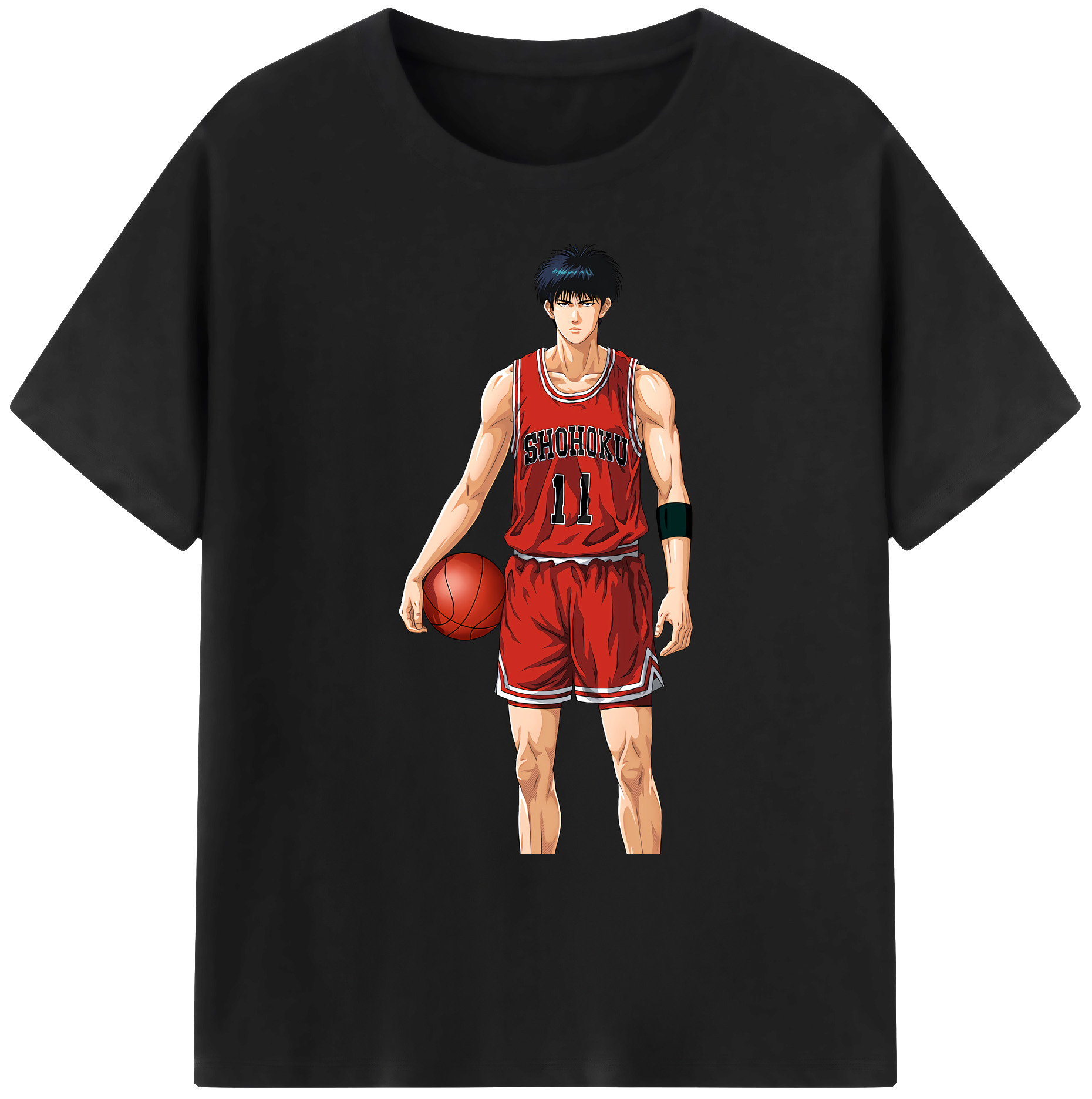 （画像用） SLAM DUNK／スラムダンク 綿100％ メンズ半袖Tシャツ｜肌触りやわらか＆通気性