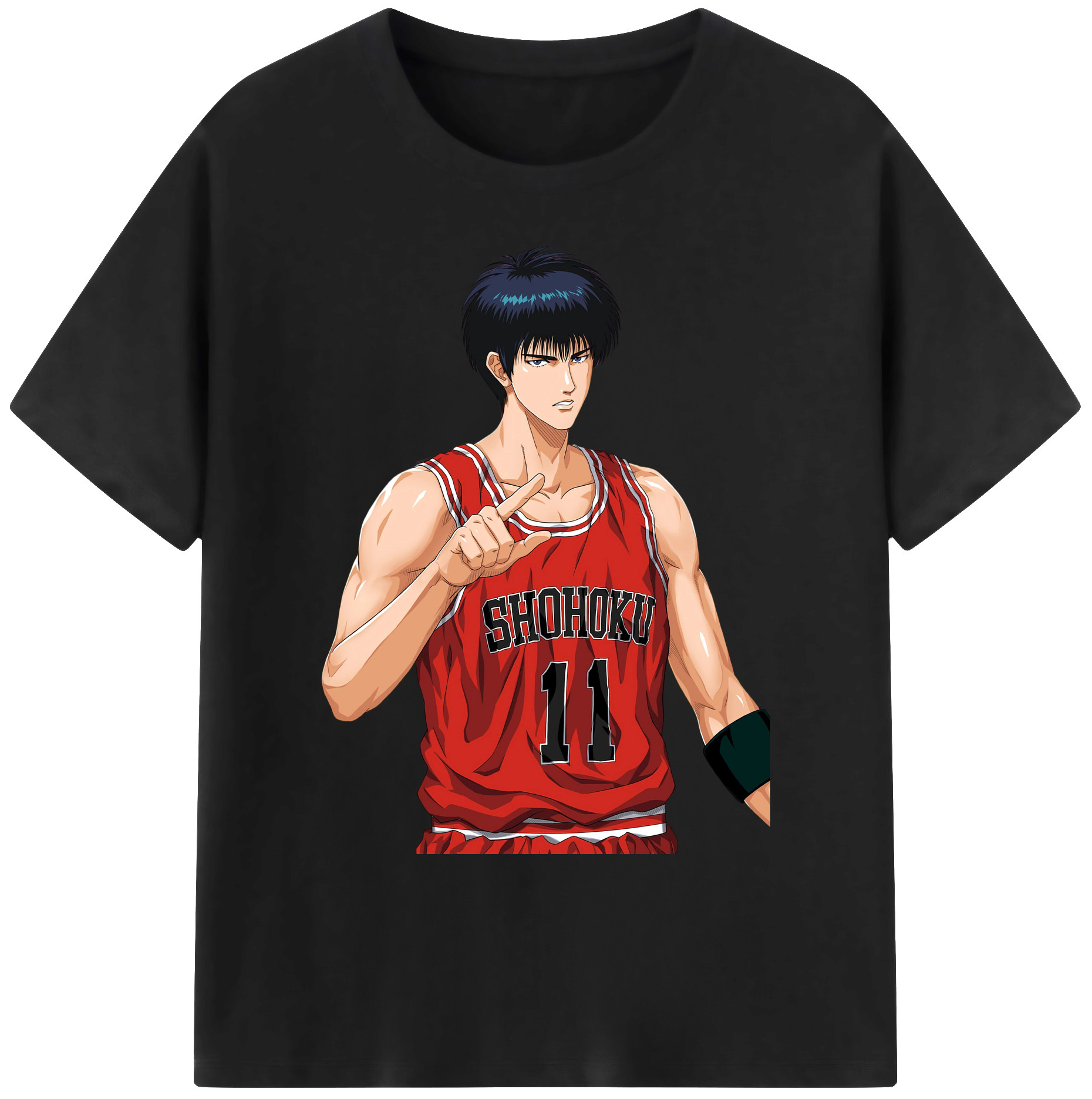 （画像用） SLAM DUNK／スラムダンク 綿100％ メンズ半袖Tシャツ｜肌触りやわらか＆通気性