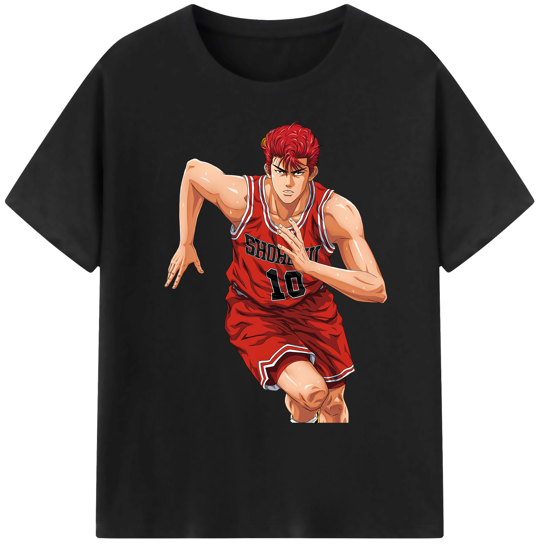 （画像用） SLAM DUNK／スラムダンク 綿100％ メンズ半袖Tシャツ｜肌触りやわらか＆通気性