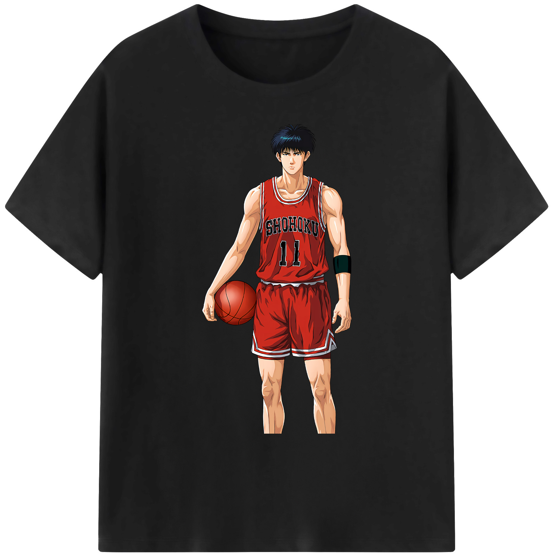 （画像用） SLAM DUNK／スラムダンク 綿100％ メンズ半袖Tシャツ｜肌触りやわらか＆通気性