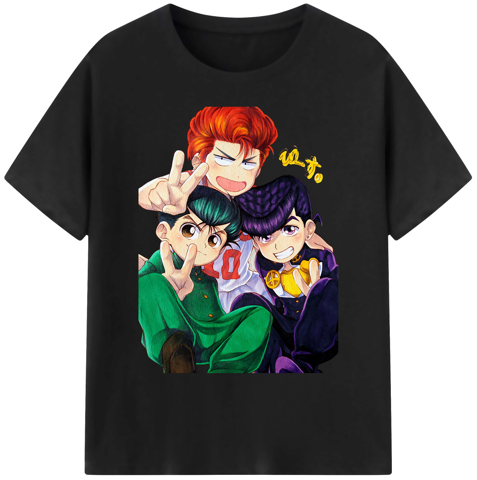 （画像用） SLAM DUNK／スラムダンク 綿100％ メンズ半袖Tシャツ｜肌触りやわらか＆通気性