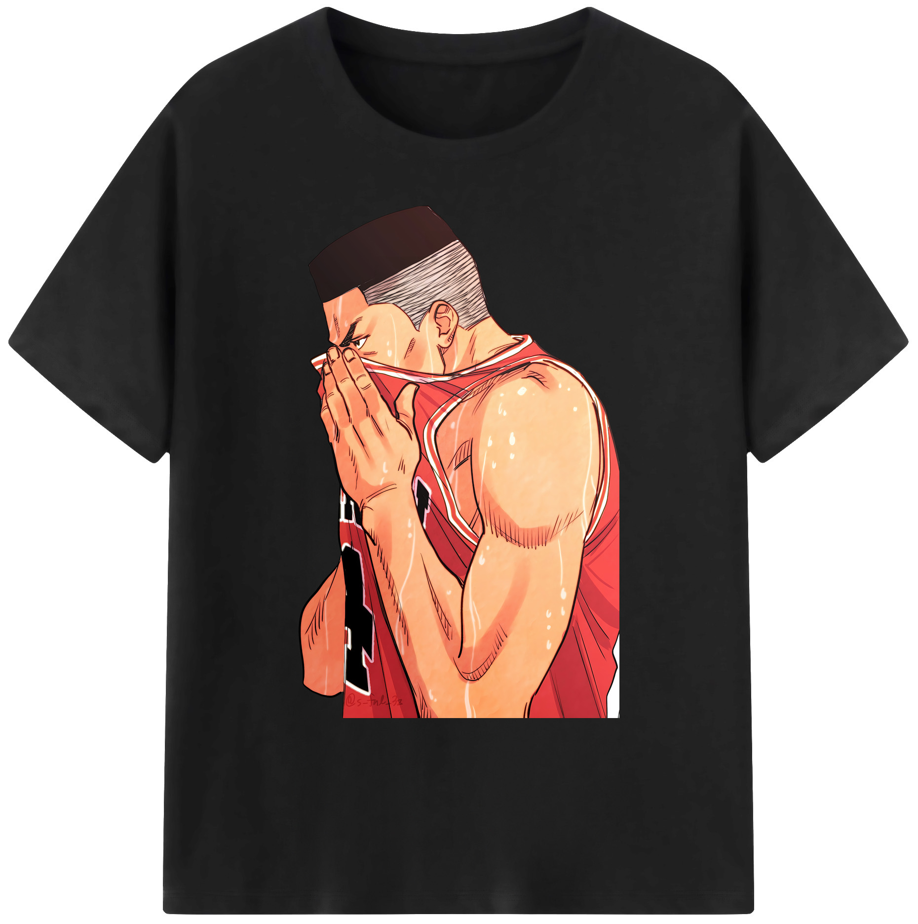 （画像用） SLAM DUNK／スラムダンク 綿100％ メンズ半袖Tシャツ｜肌触りやわらか＆通気性