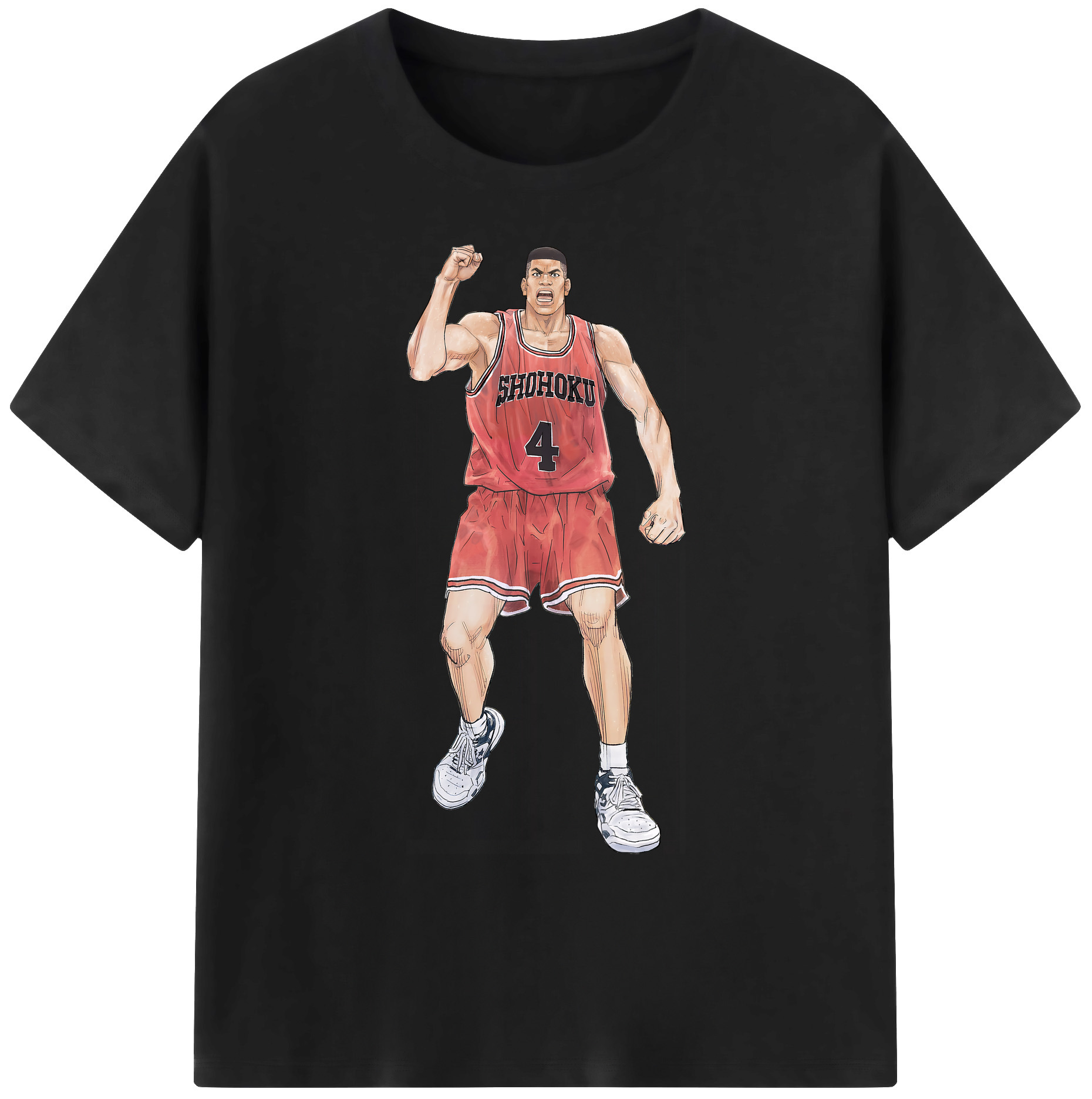（画像用） SLAM DUNK／スラムダンク 綿100％ メンズ半袖Tシャツ｜肌触りやわらか＆通気性