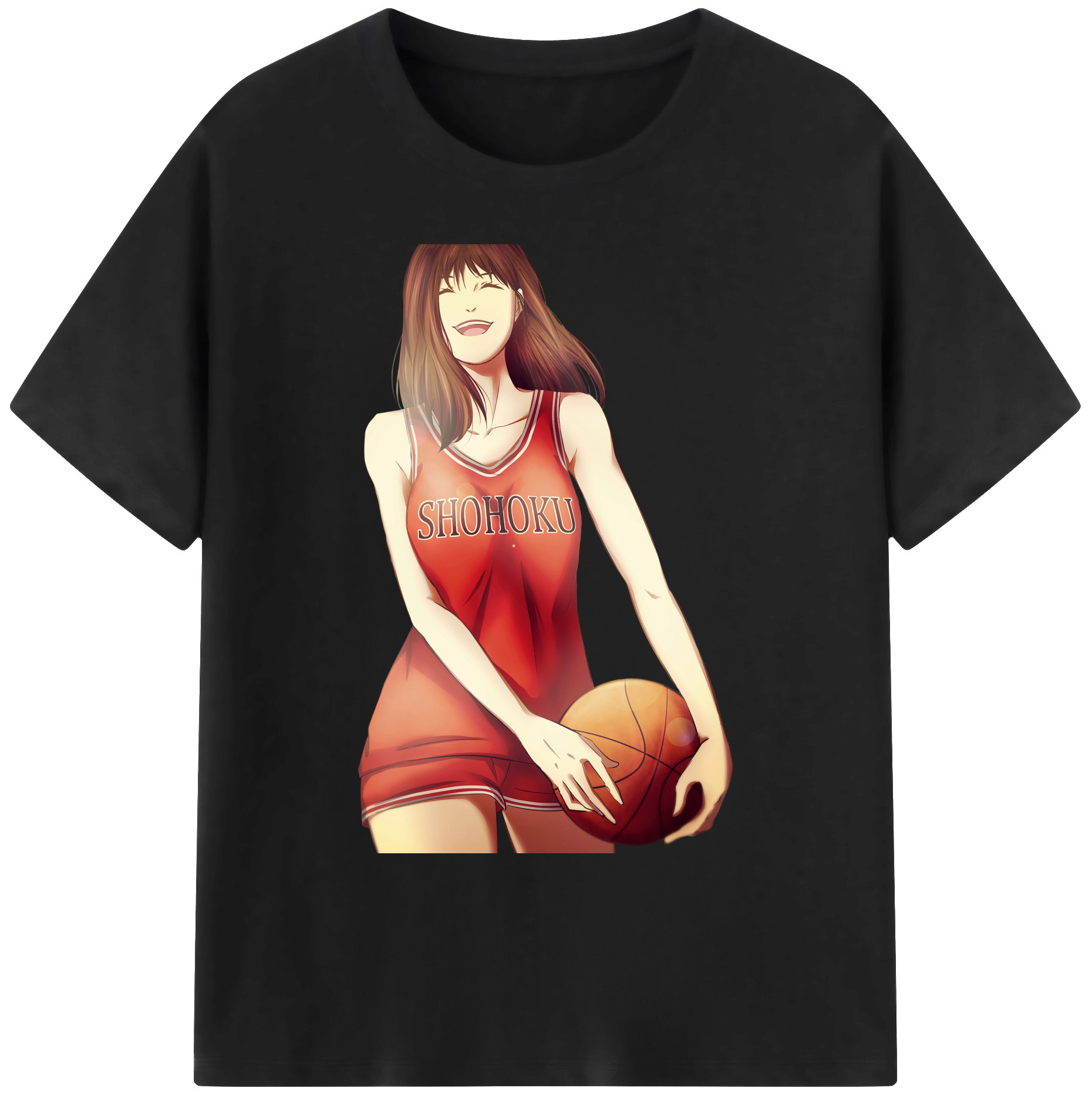 （画像用） SLAM DUNK／スラムダンク 綿100％ メンズ半袖Tシャツ｜肌触りやわらか＆通気性
