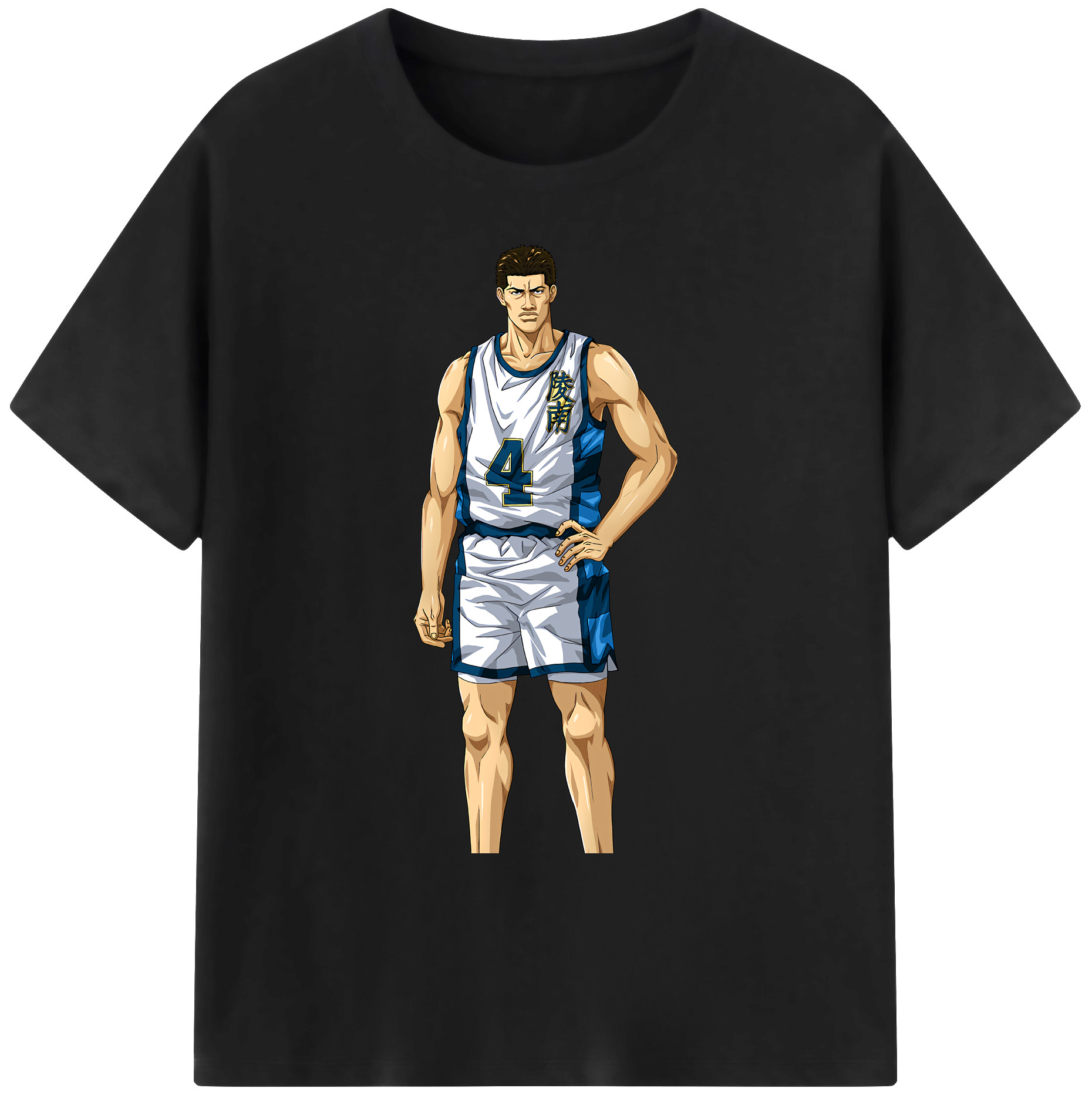 （画像用） SLAM DUNK／スラムダンク 綿100％ メンズ半袖Tシャツ｜肌触りやわらか＆通気性