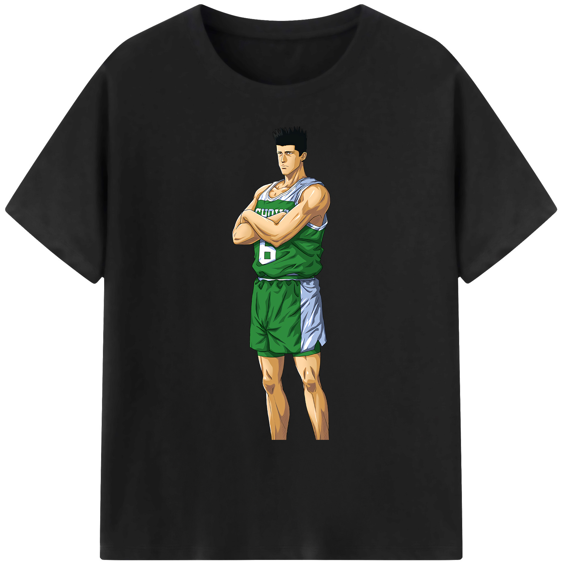 （画像用） SLAM DUNK／スラムダンク 綿100％ メンズ半袖Tシャツ｜肌触りやわらか＆通気性