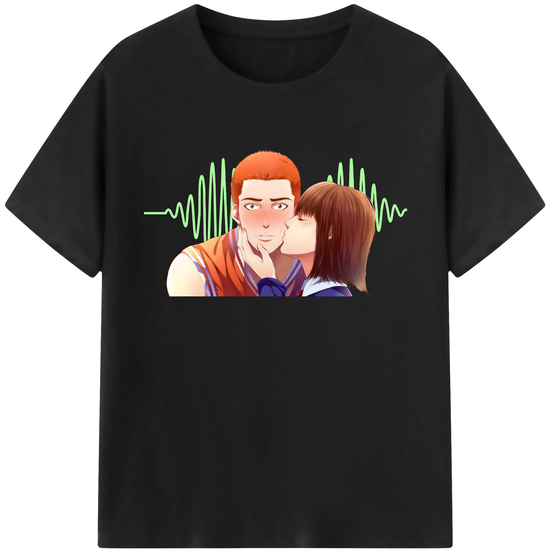 （画像用） SLAM DUNK／スラムダンク 綿100％ メンズ半袖Tシャツ｜肌触りやわらか＆通気性