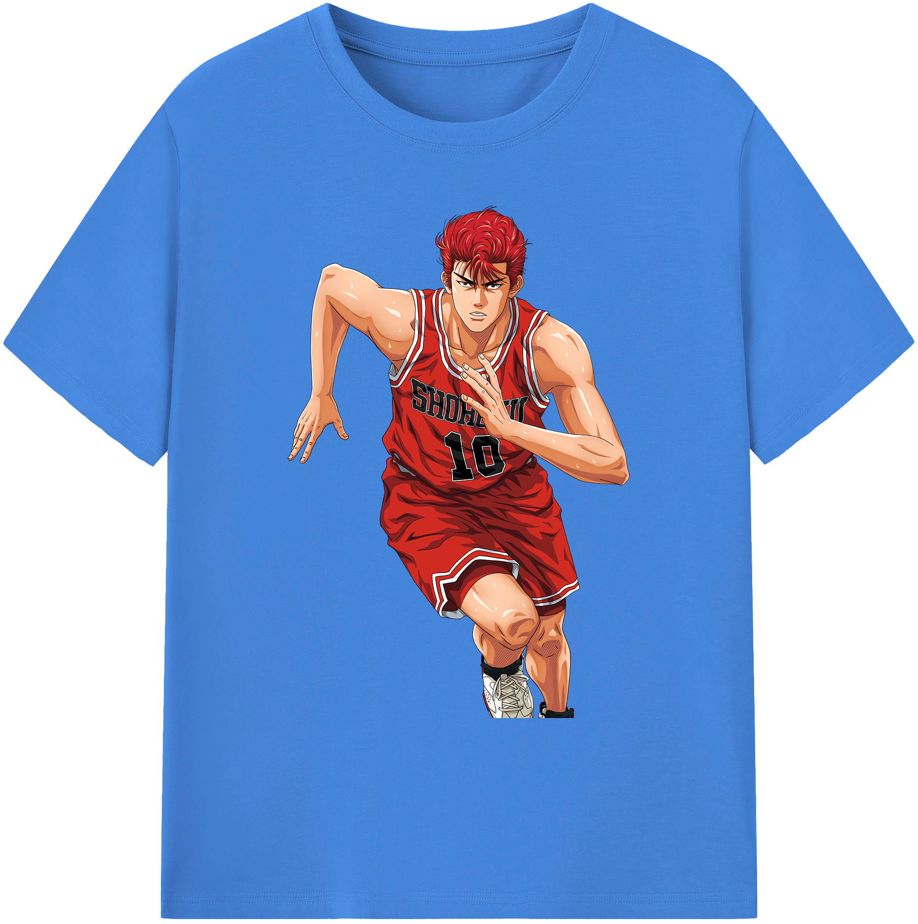（画像用） SLAM DUNK／スラムダンク 綿100％ メンズ半袖Tシャツ｜肌触りやわらか＆通気性