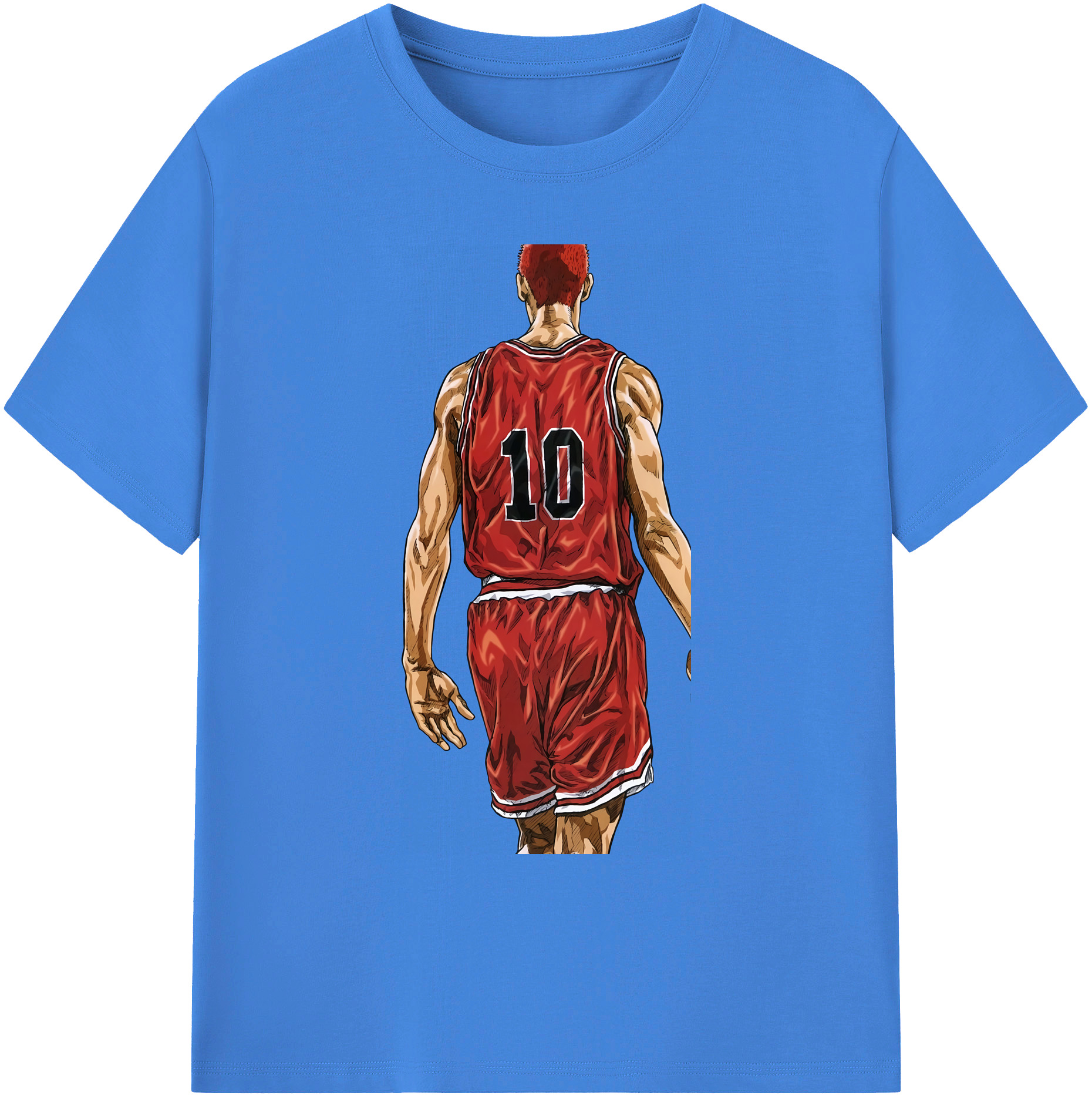 （画像用） SLAM DUNK／スラムダンク 綿100％ メンズ半袖Tシャツ｜肌触りやわらか＆通気性