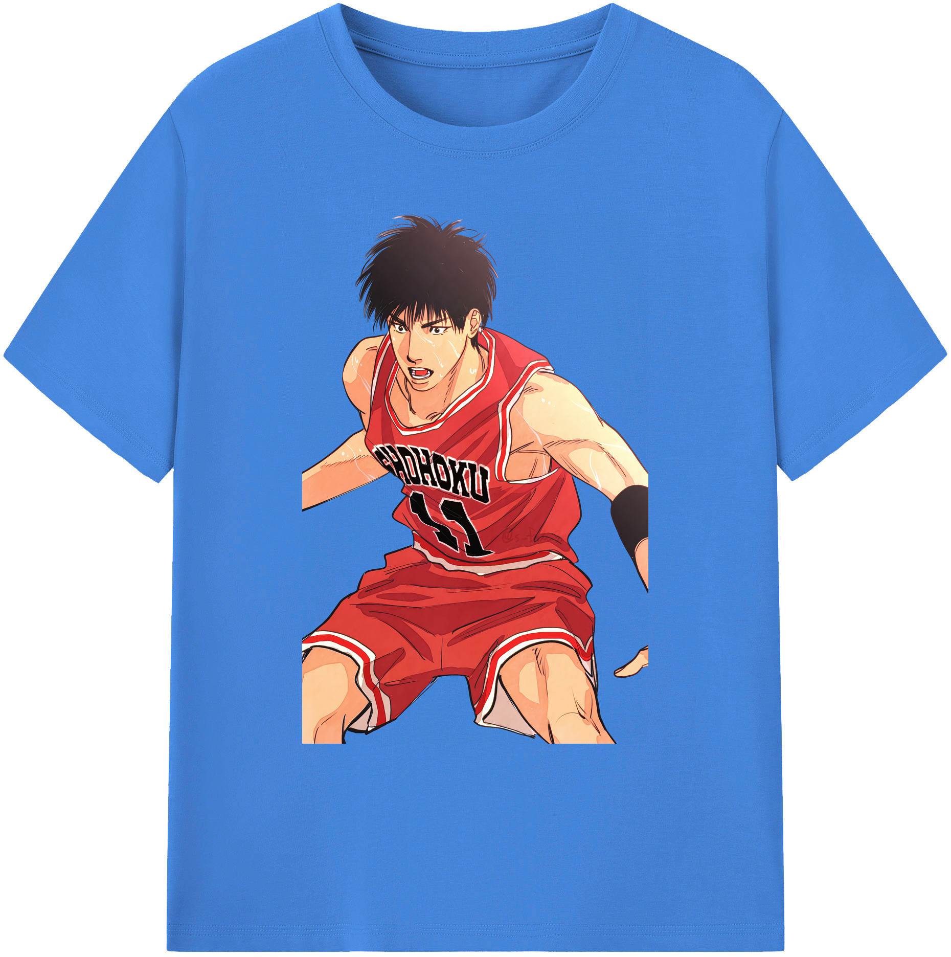 （画像用） SLAM DUNK／スラムダンク 綿100％ メンズ半袖Tシャツ｜肌触りやわらか＆通気性