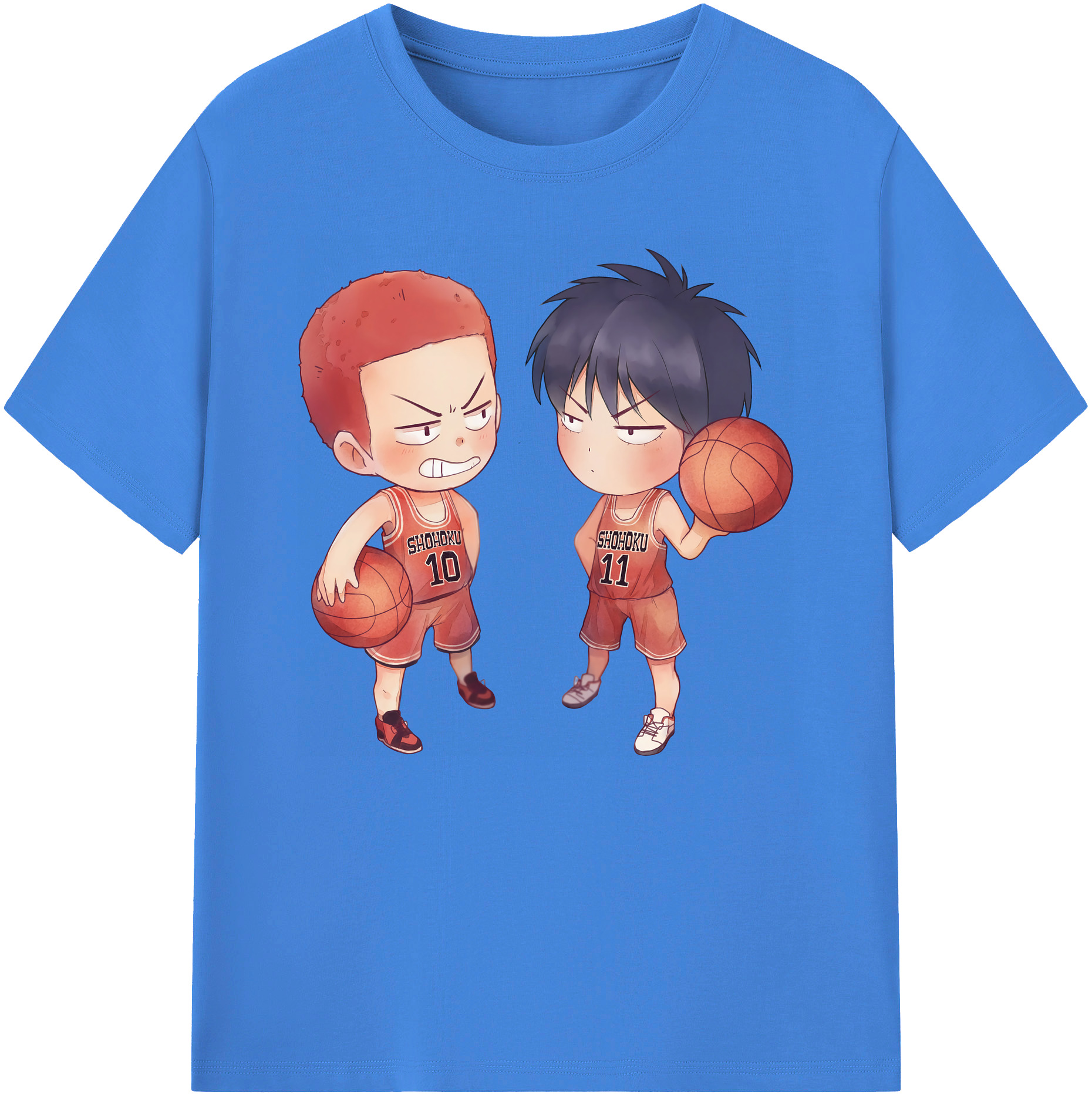 （画像用） SLAM DUNK／スラムダンク 綿100％ メンズ半袖Tシャツ｜肌触りやわらか＆通気性