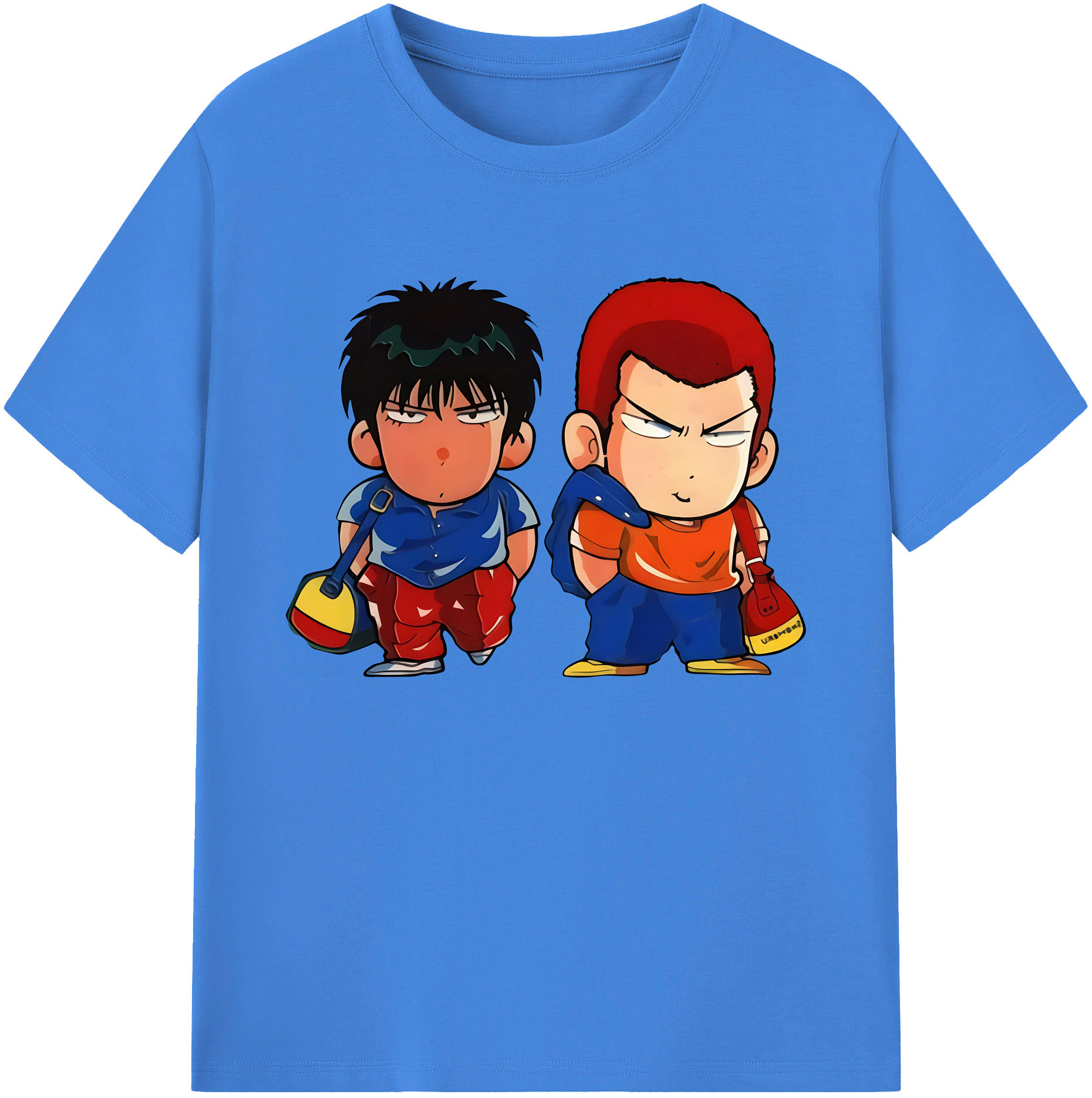 （画像用） SLAM DUNK／スラムダンク 綿100％ メンズ半袖Tシャツ｜肌触りやわらか＆通気性