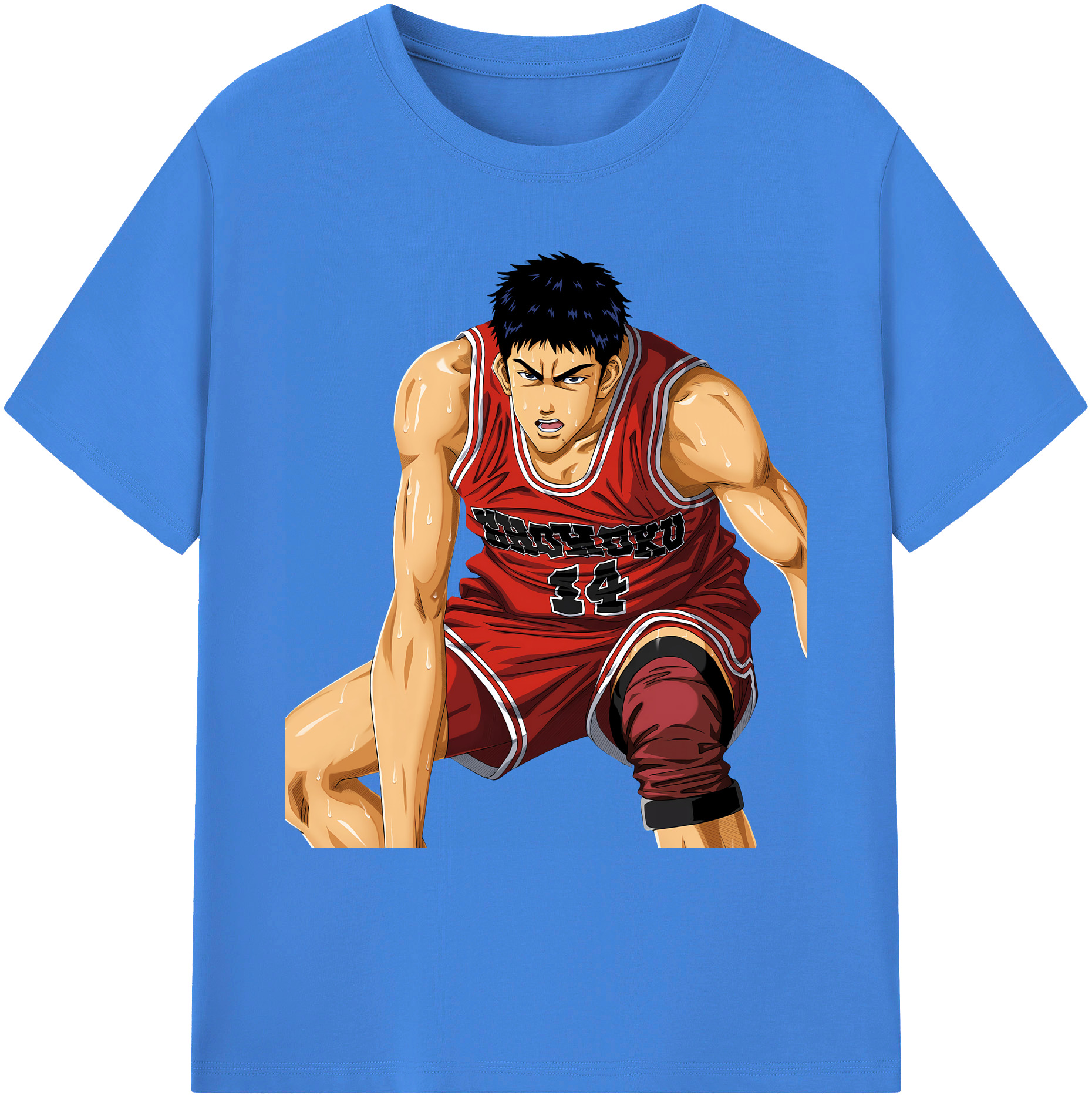 （画像用） SLAM DUNK／スラムダンク 綿100％ メンズ半袖Tシャツ｜肌触りやわらか＆通気性